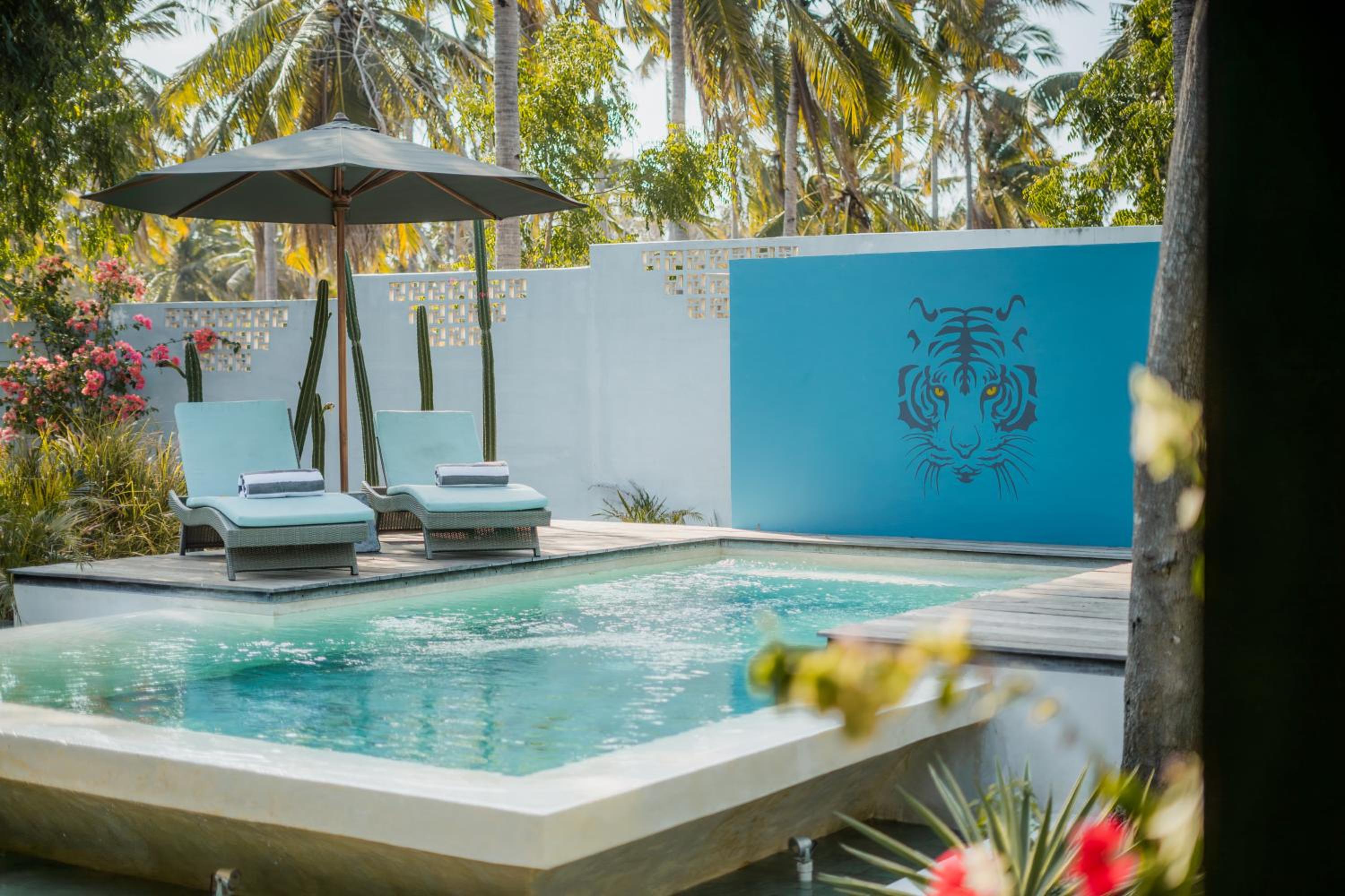 Villa Harimau-Original Joglo style 3B with pool view 4