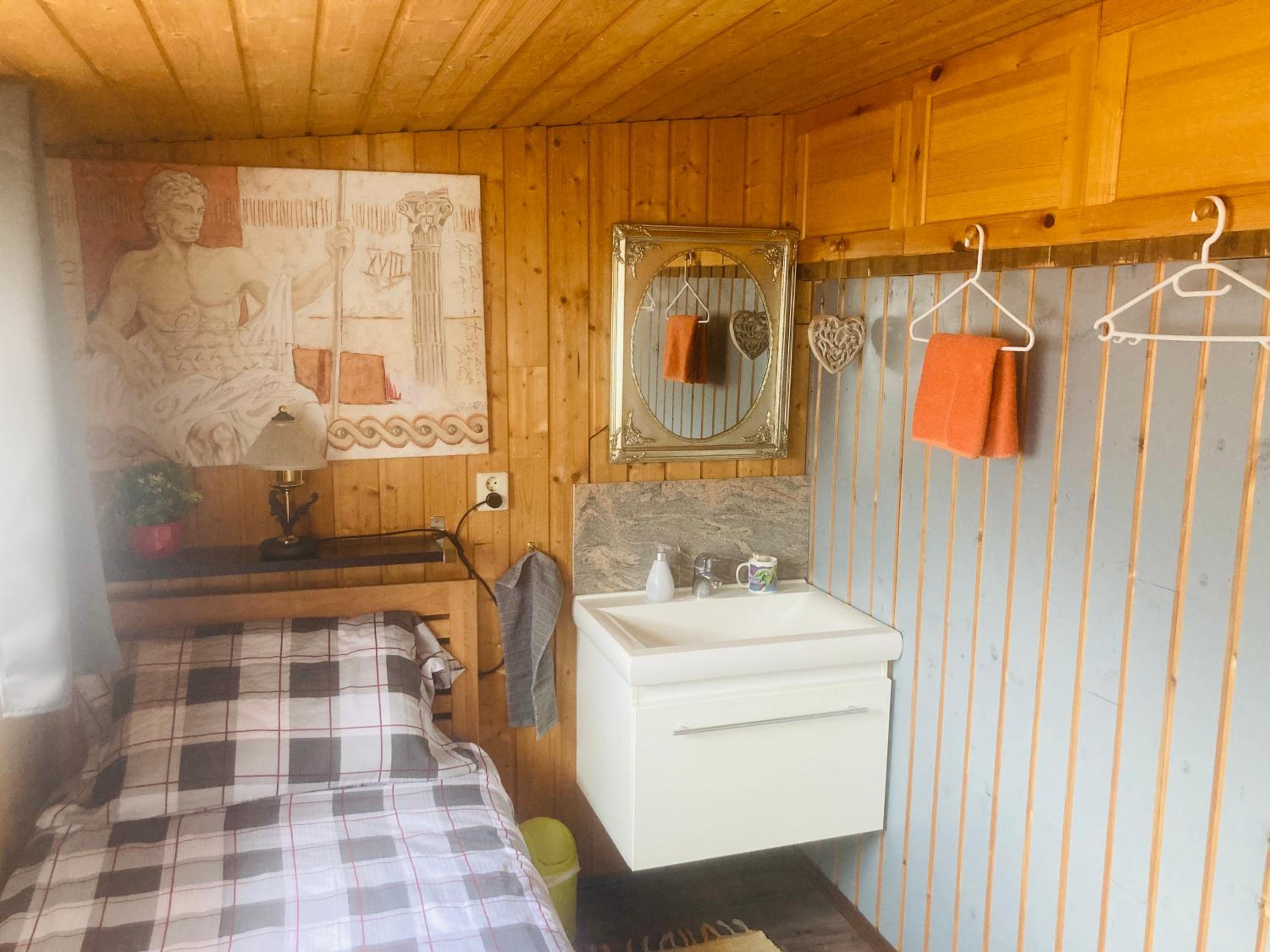 Almhütte zwei Welten