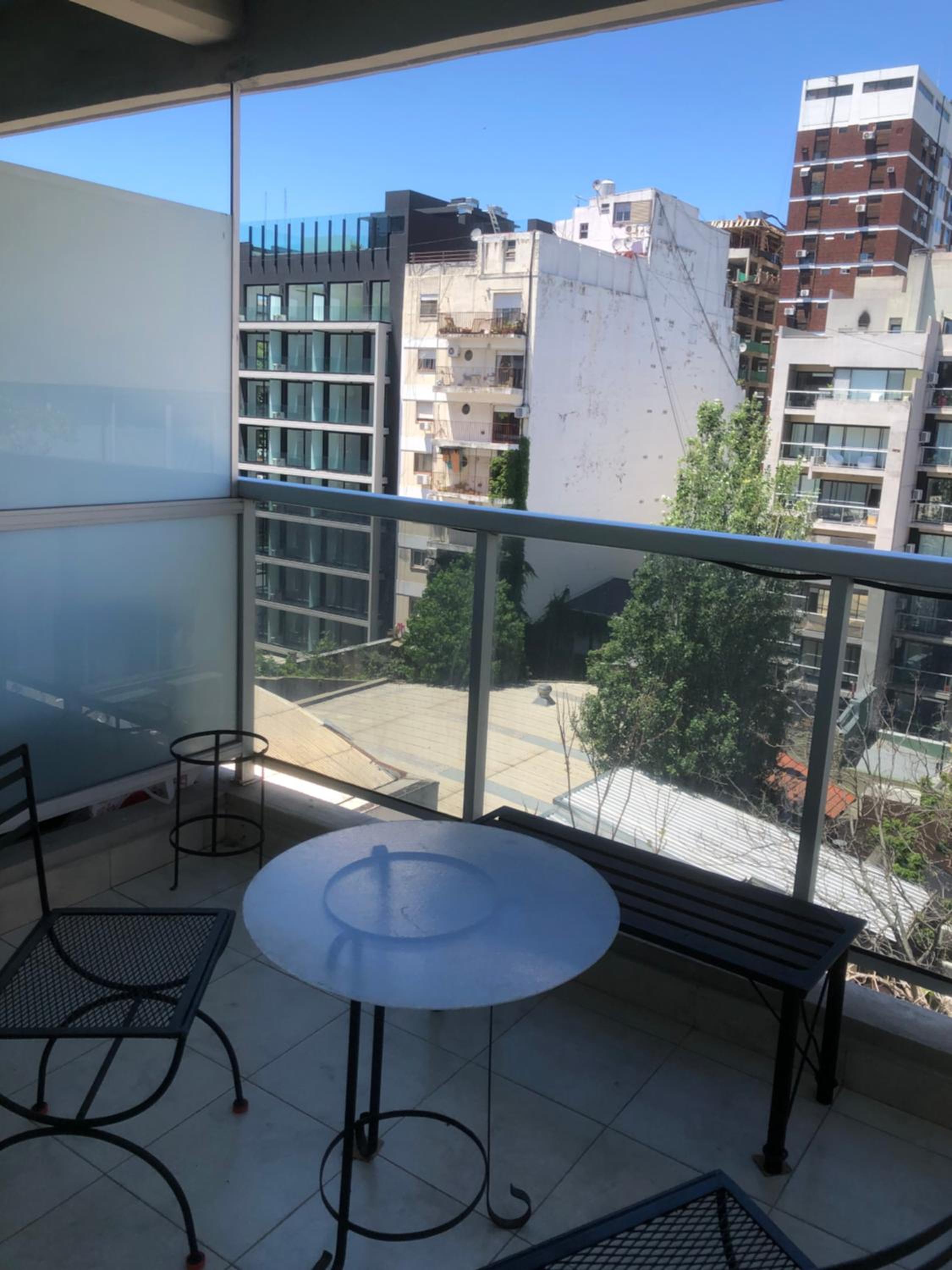 Mono ambiente con piscina y gimnasio Pleno Palermo Hollywood