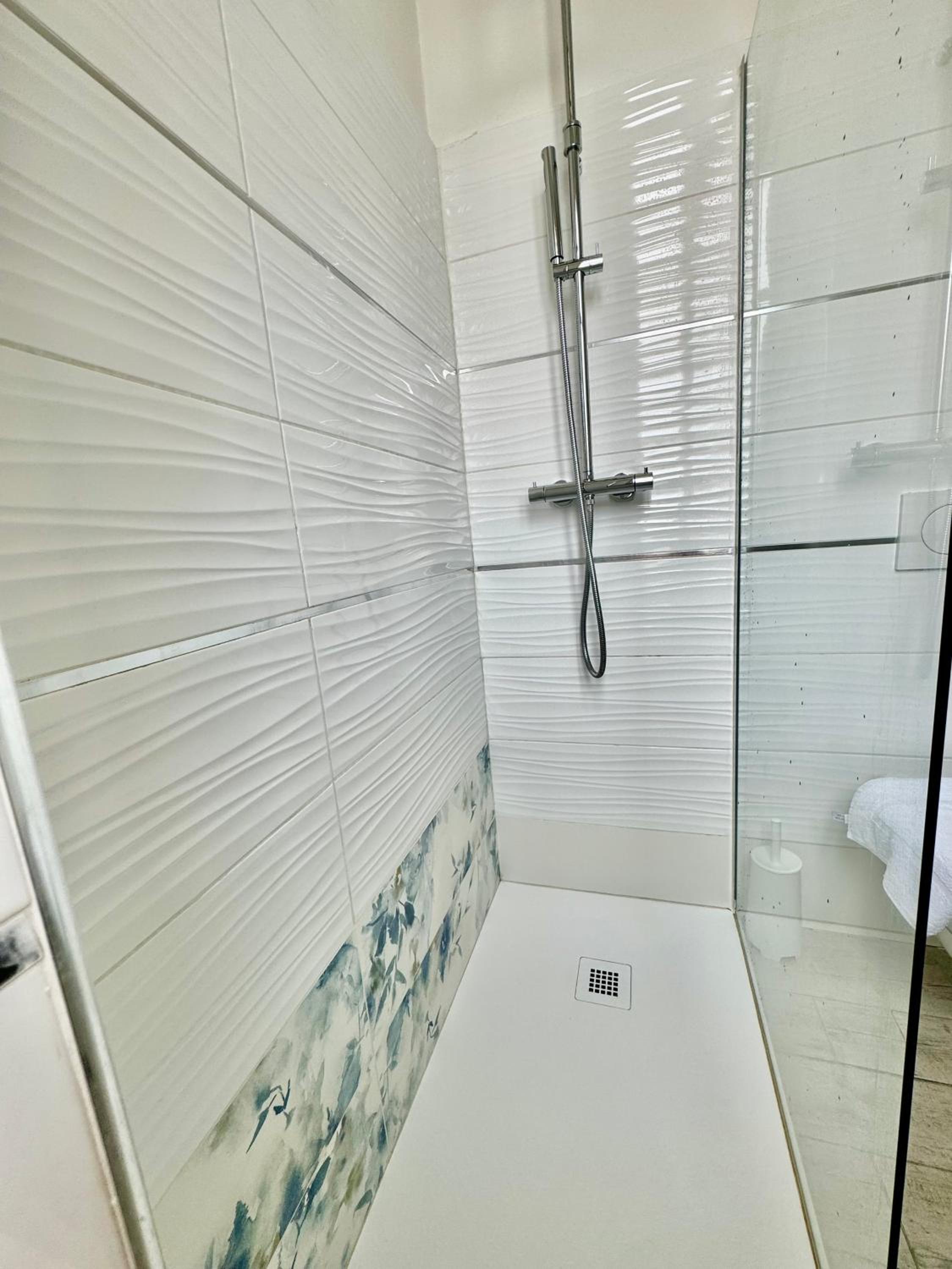 Modern Room with private bathroom view 4