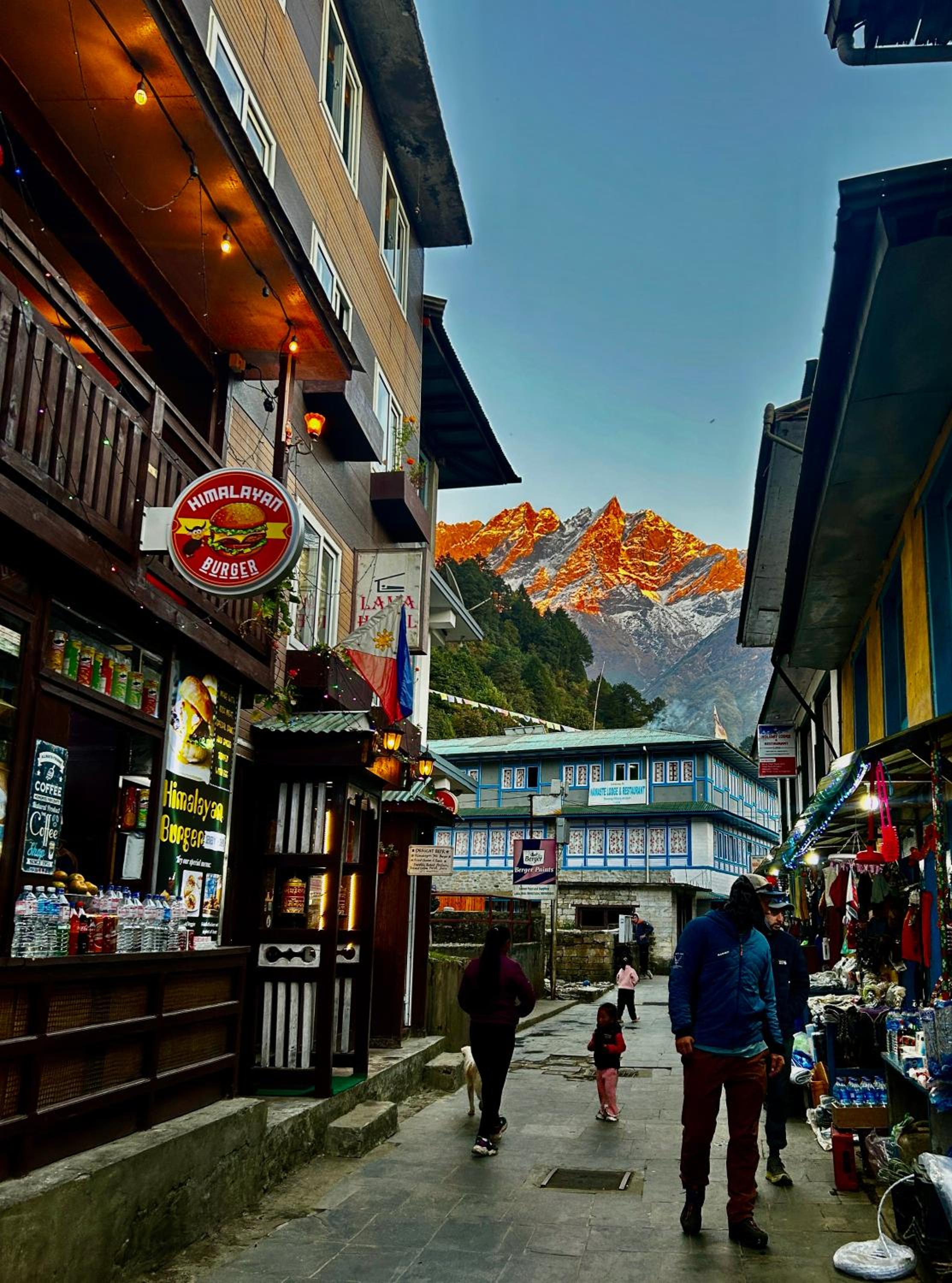 LAMA HOTEL - HIMALAYAN BURGER Experience the best stay in EVEREST with an unforgettable Mountain Flight