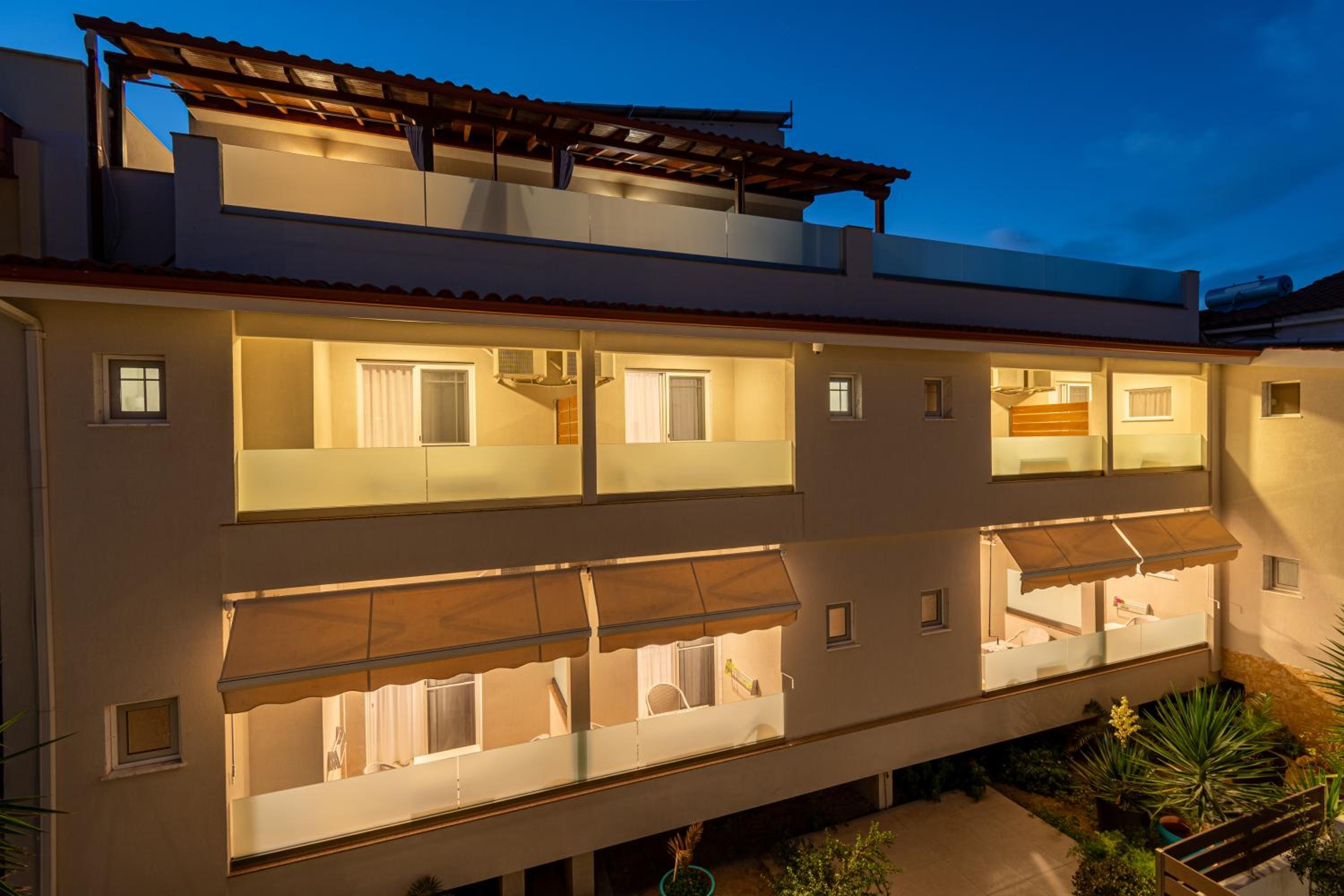 Villa Zoe on the beach