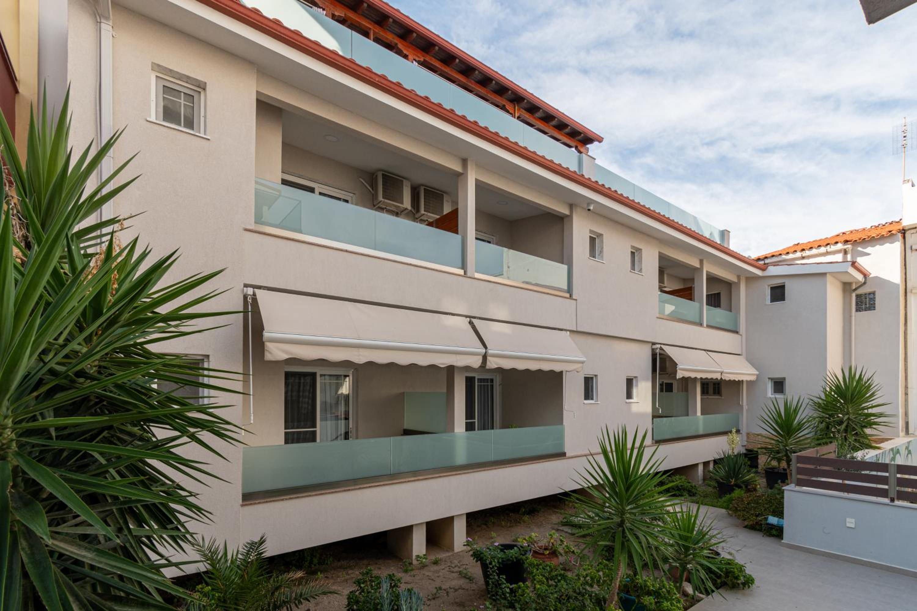 Villa Zoe on the beach