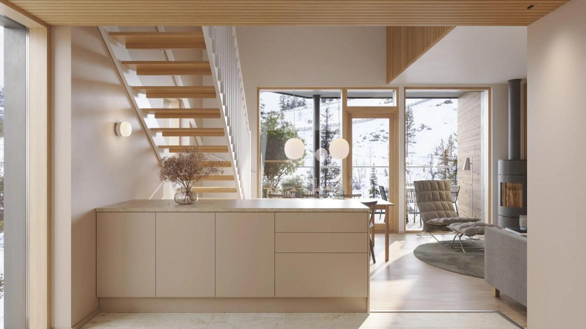 AuroraLevi Suites Utsuvaara Northern Lights Retreat, Ski-In-out, 2 ski pass included to price