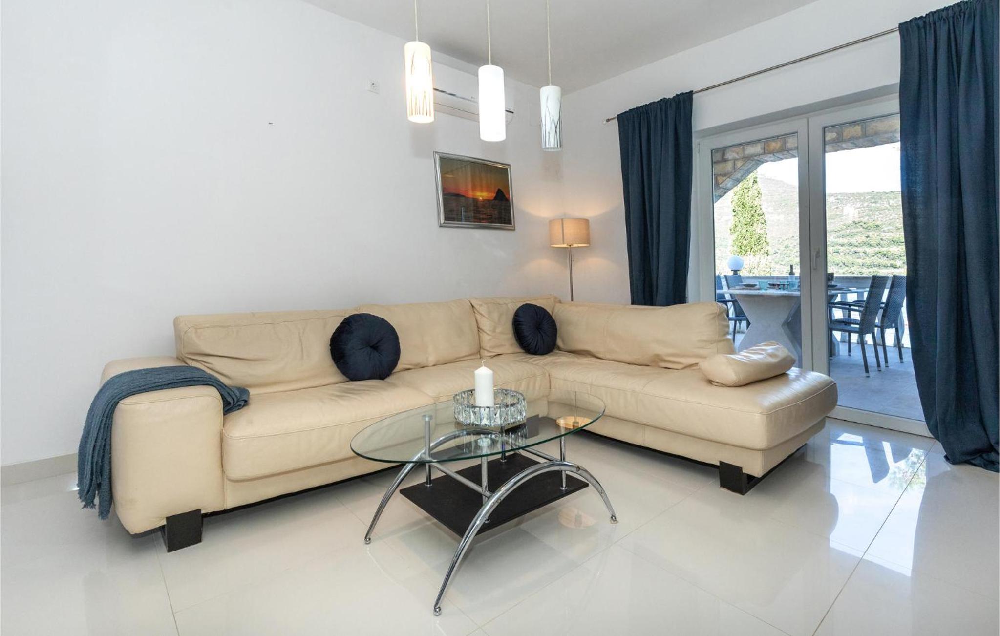 Nice Home In Ston With Sauna