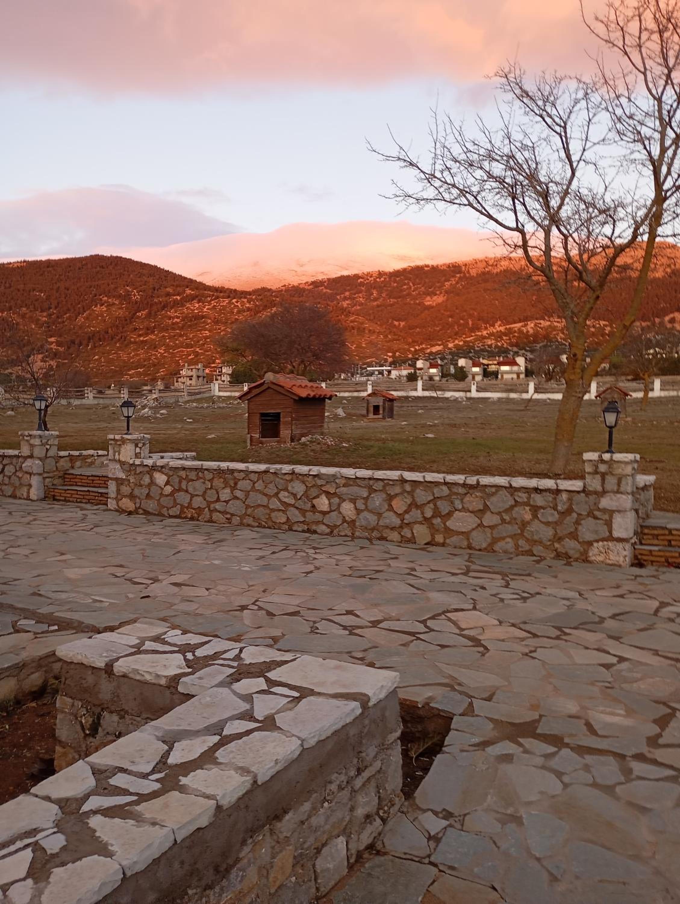 Alexander Houses livadi Arachovas view 4