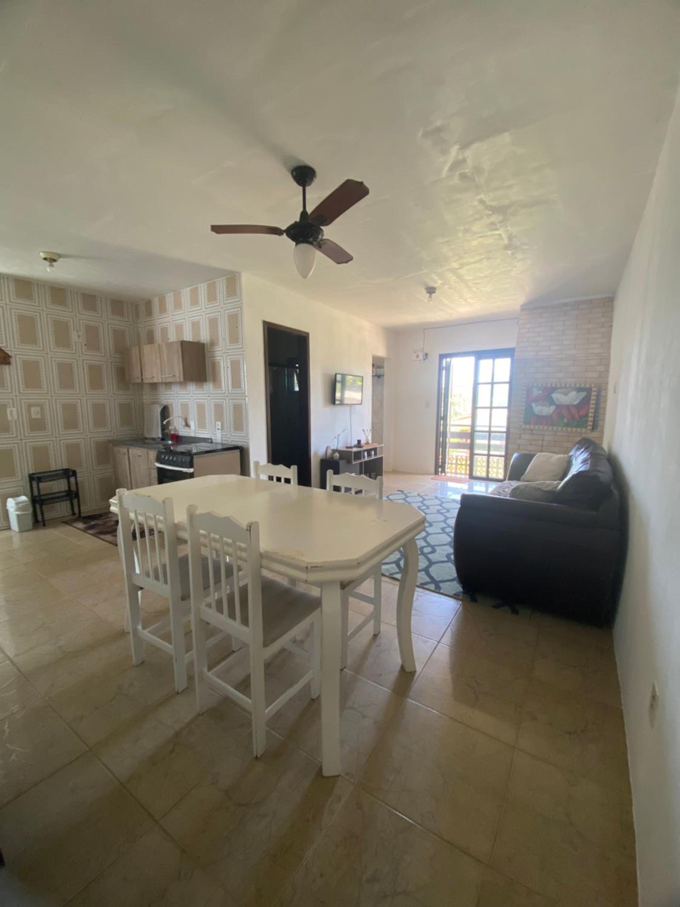 Espaçoso apartamento de 2 quartos na praia do Cassino