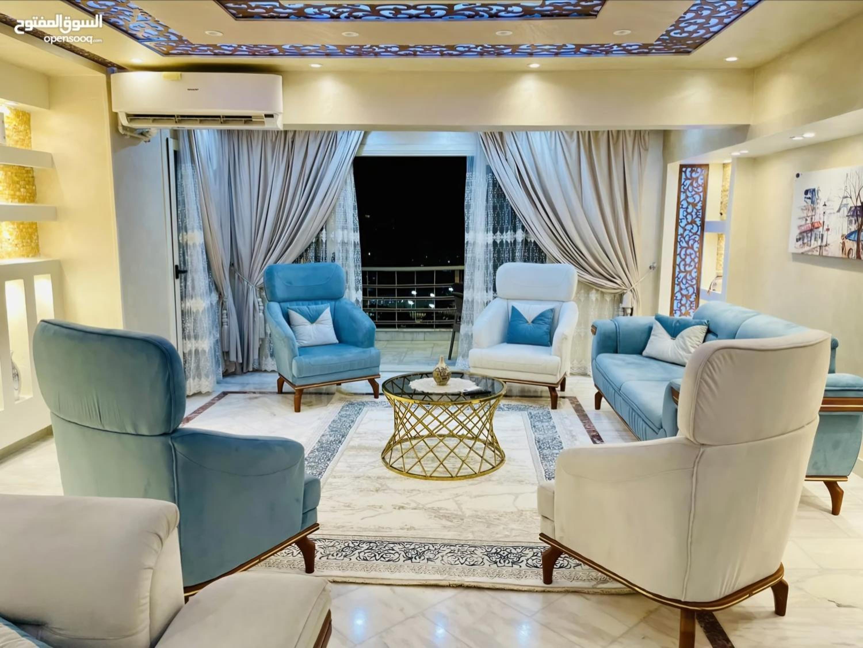 Stylish 3BR Apt near Shooting Club Dokki