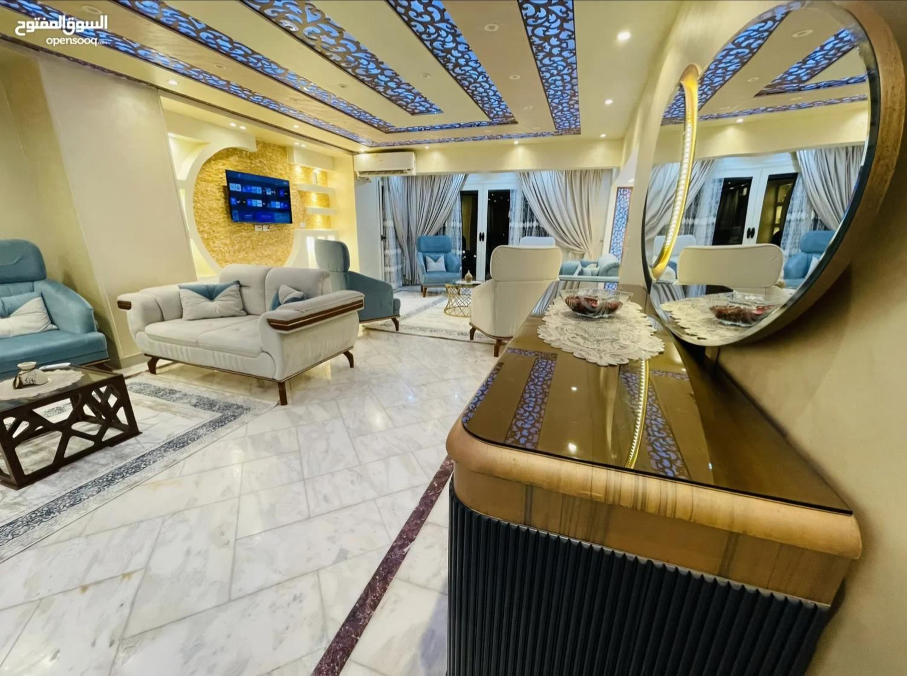 Stylish 3BR Apt near Shooting Club Dokki