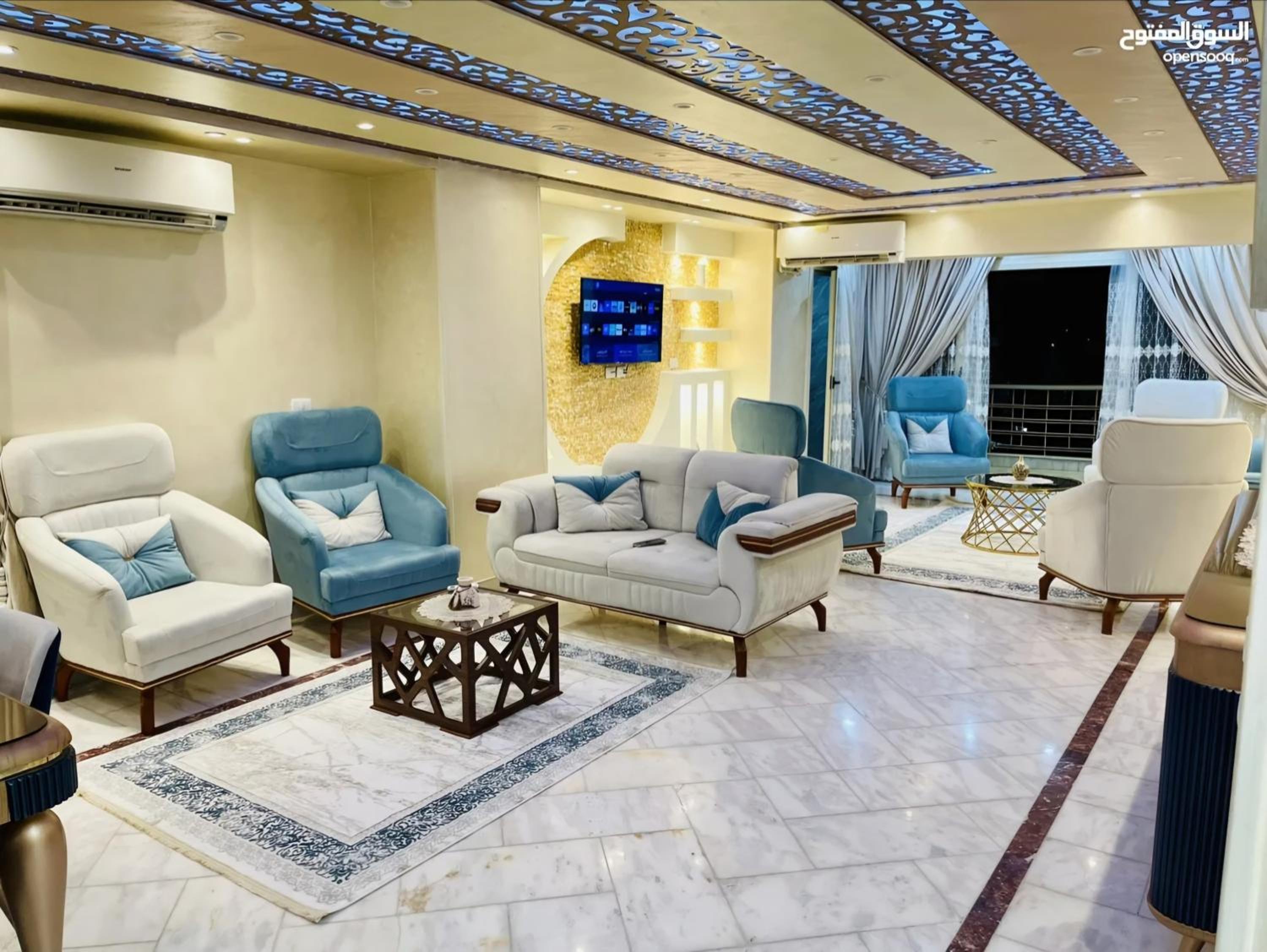 Stylish 3BR Apt near Shooting Club Dokki