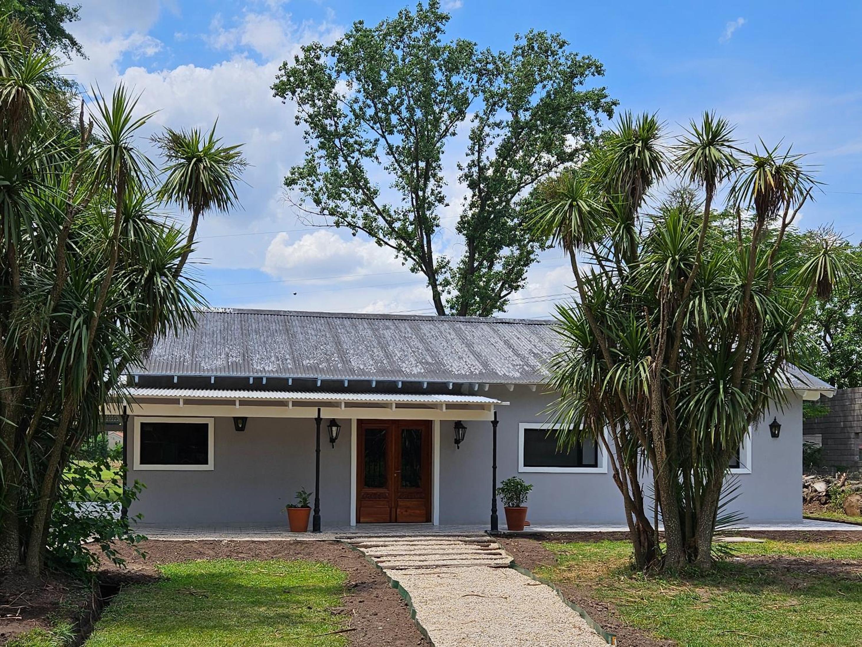 Refugio Natural, Casa de Campo para 10 en Barrio Privado