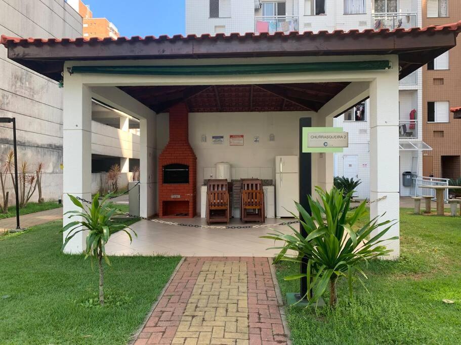 Apartamento na praia com Ar Condicionado