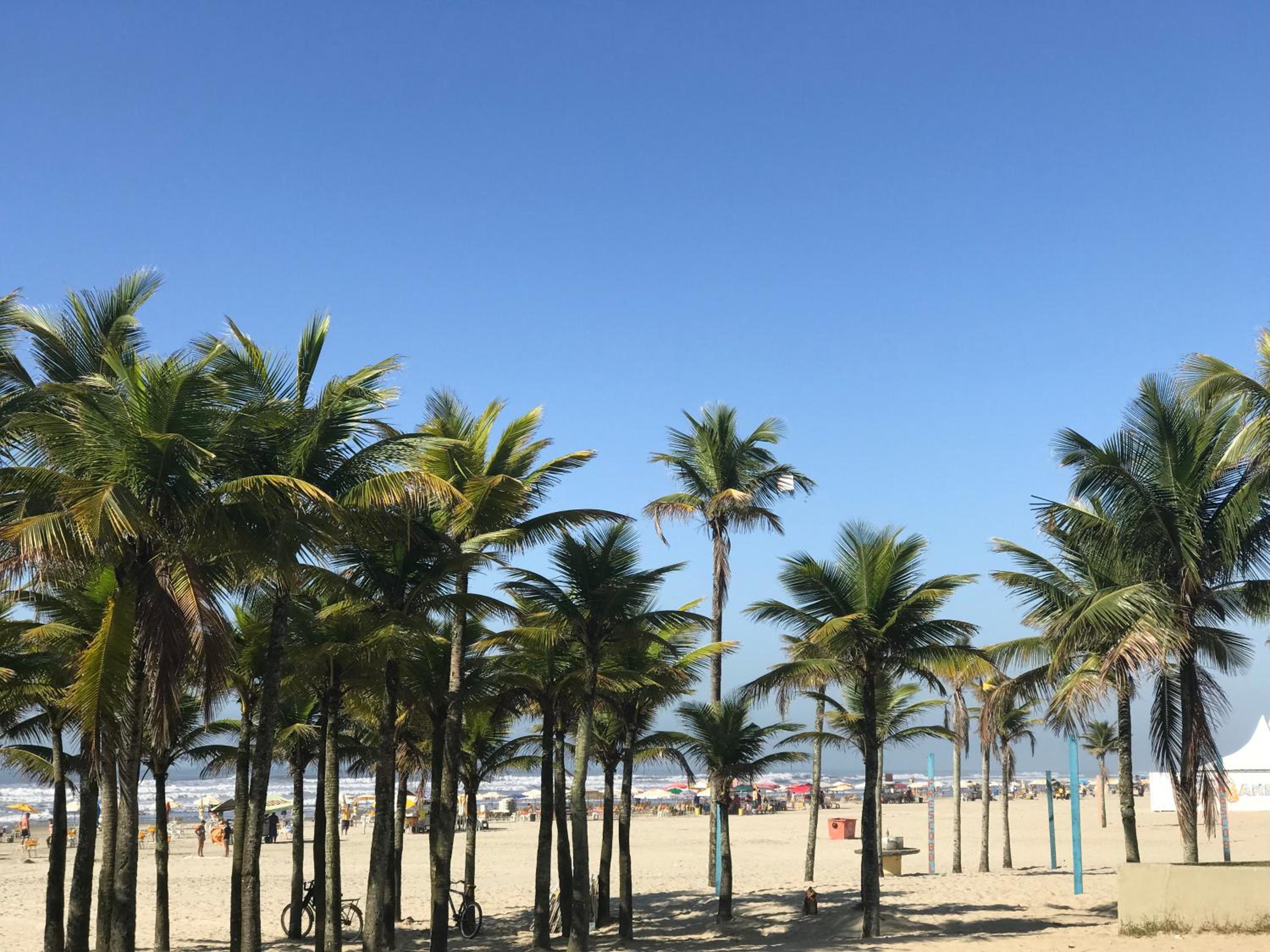 Apartamento na praia com Ar Condicionado
