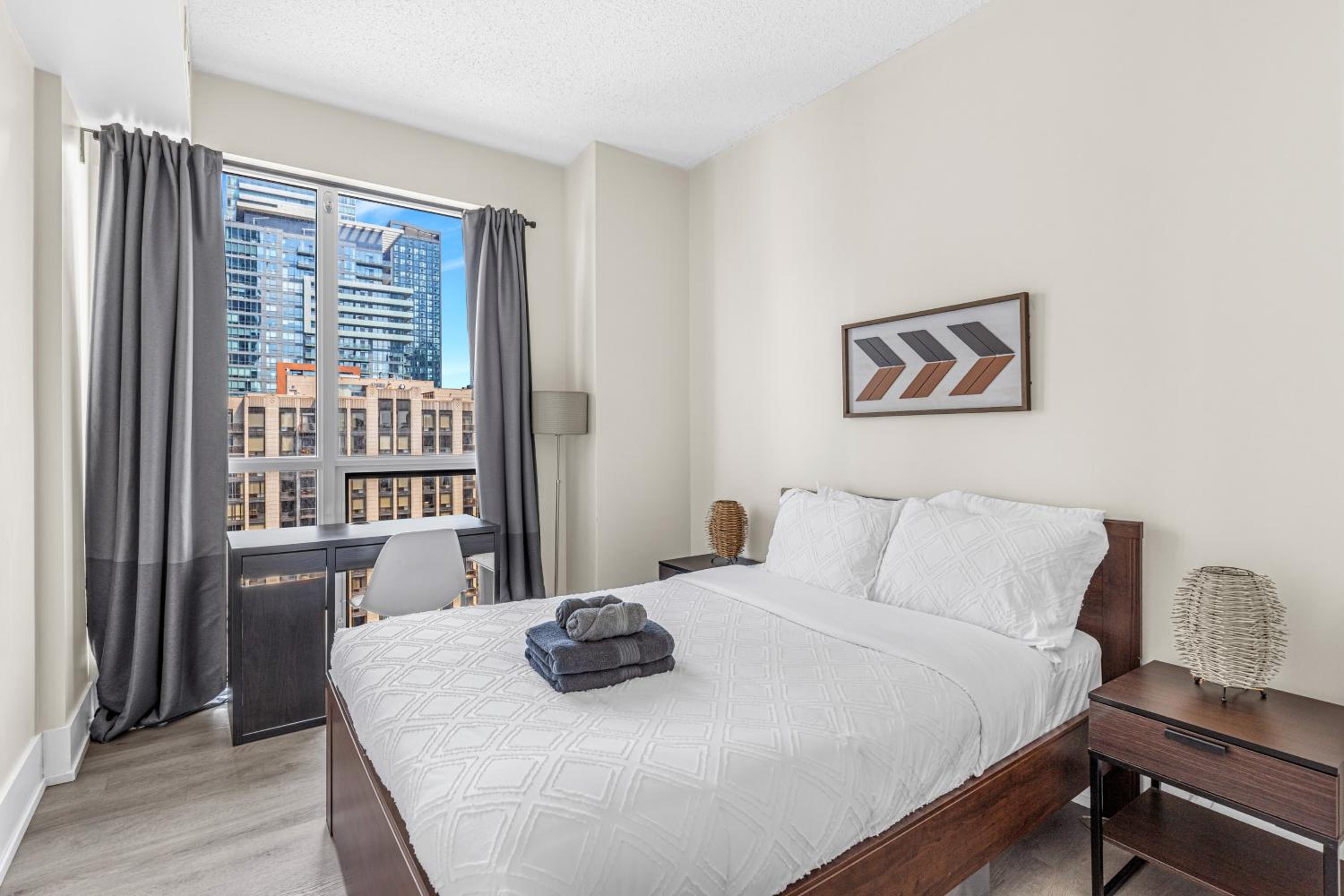 3 Bedroom beside CN Tower with parking Downtown Toronto
