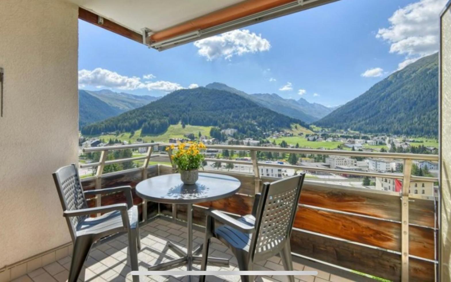 WEF Davos central & amazing view