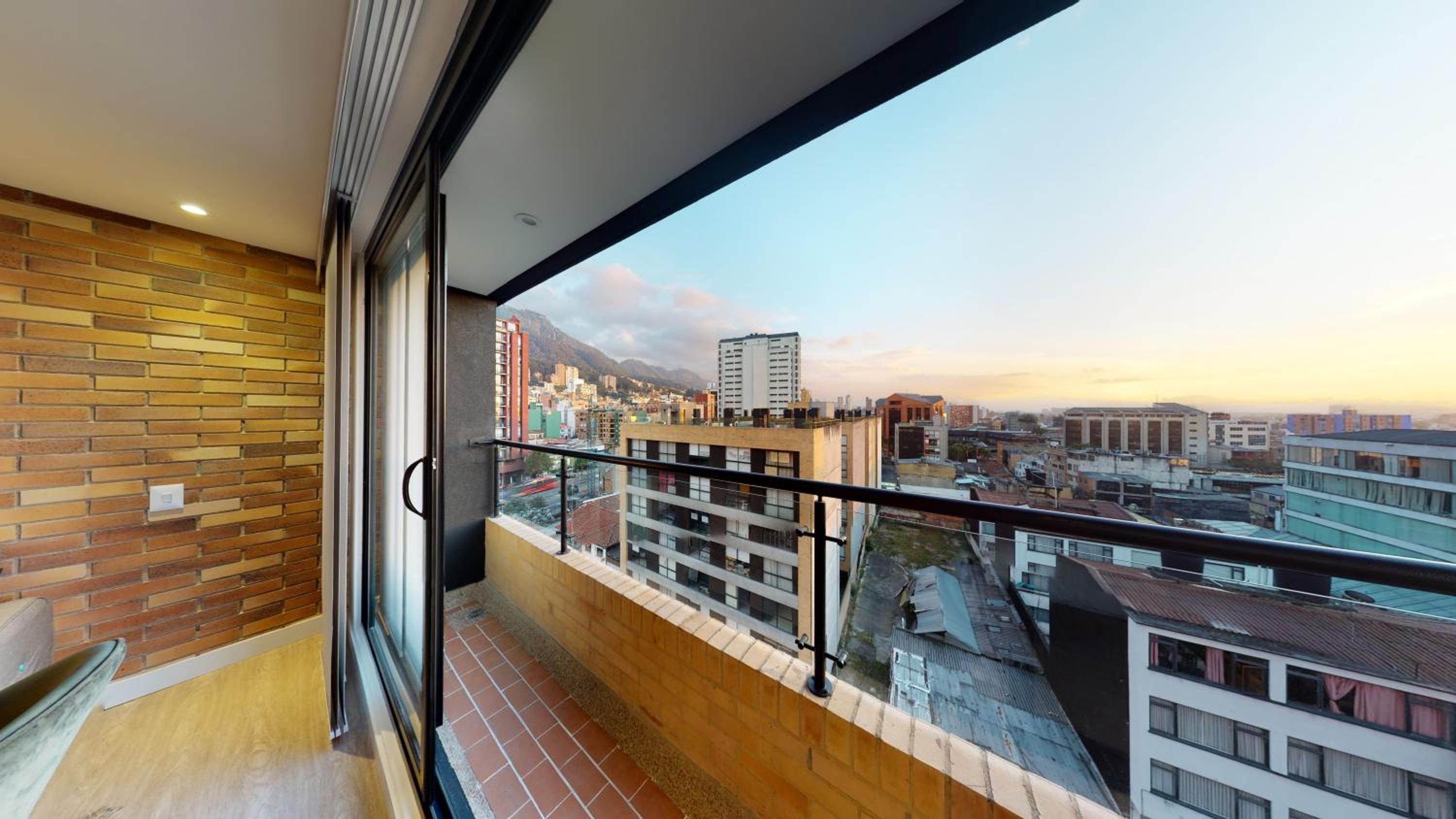 812 Lotf con vista a los cerros en chapinero