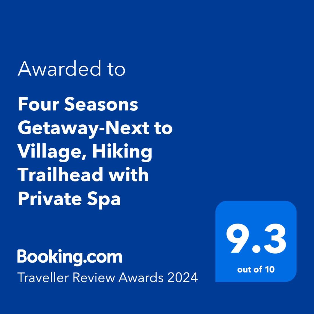 Four Seasons Getaway-Private Hot Spa with Pine Tree Views-Walk to Village and Pineknot Trailhead-Plus King Bed! view 4