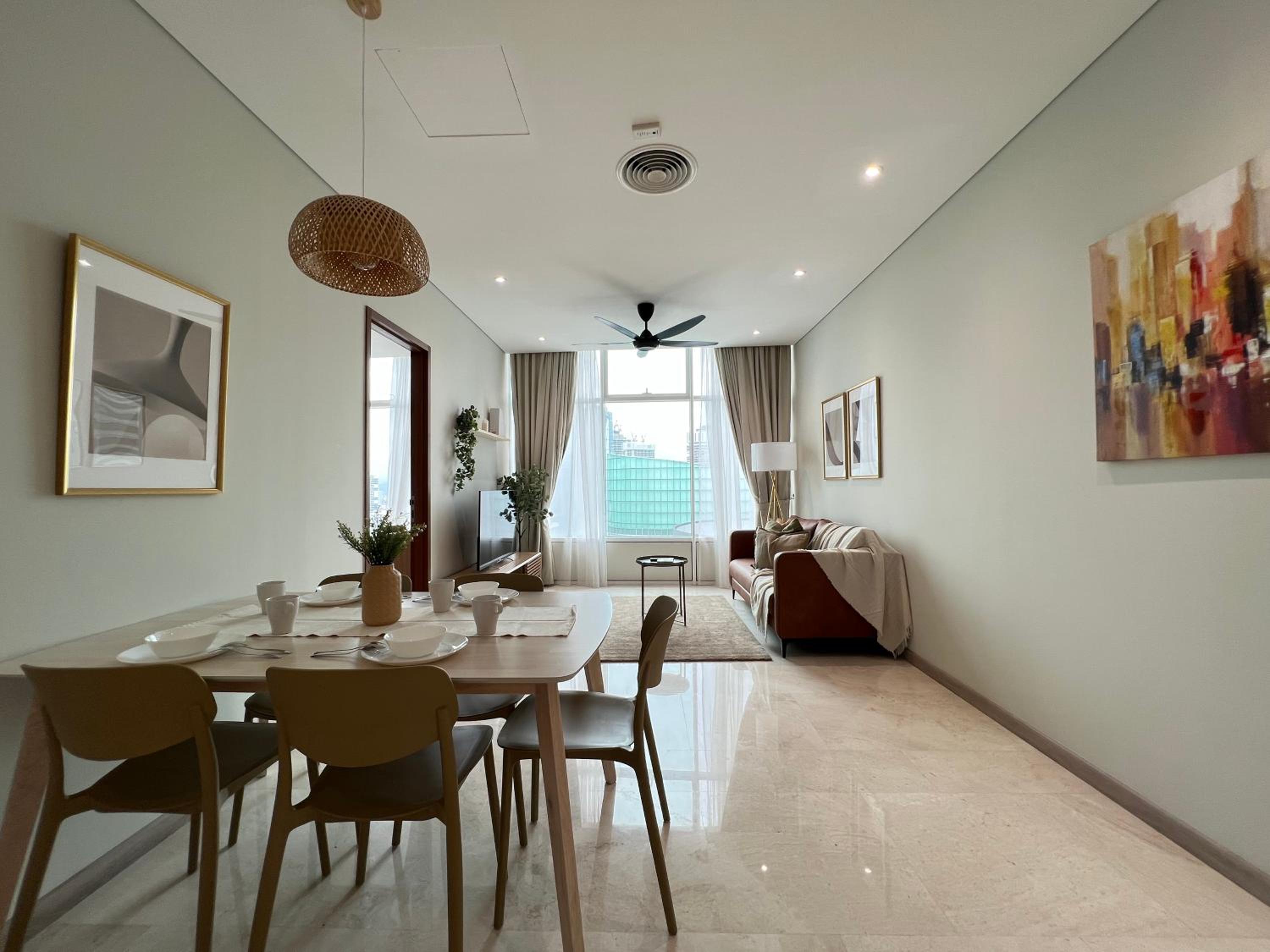 Sky Suites Charming 3BR Suite KLCC View