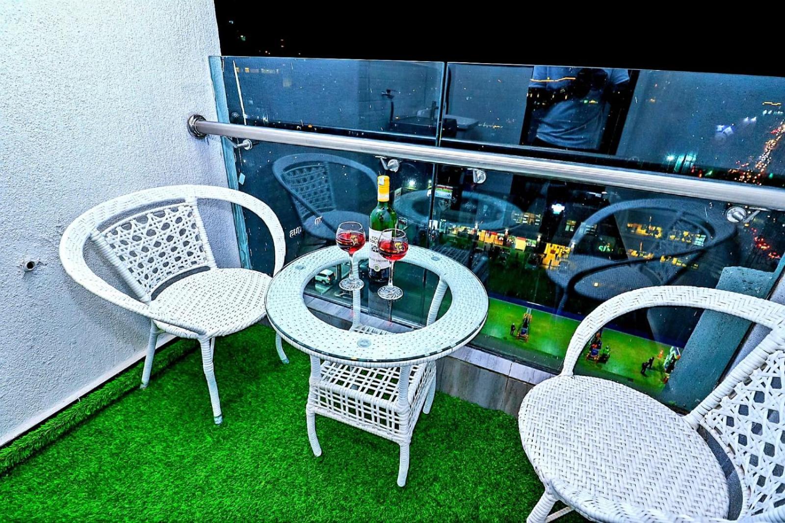 newly furnished three bedroom apartment with heated swimming pool fully equipped gym children playground ample parking space and unbeatable scenic city vie