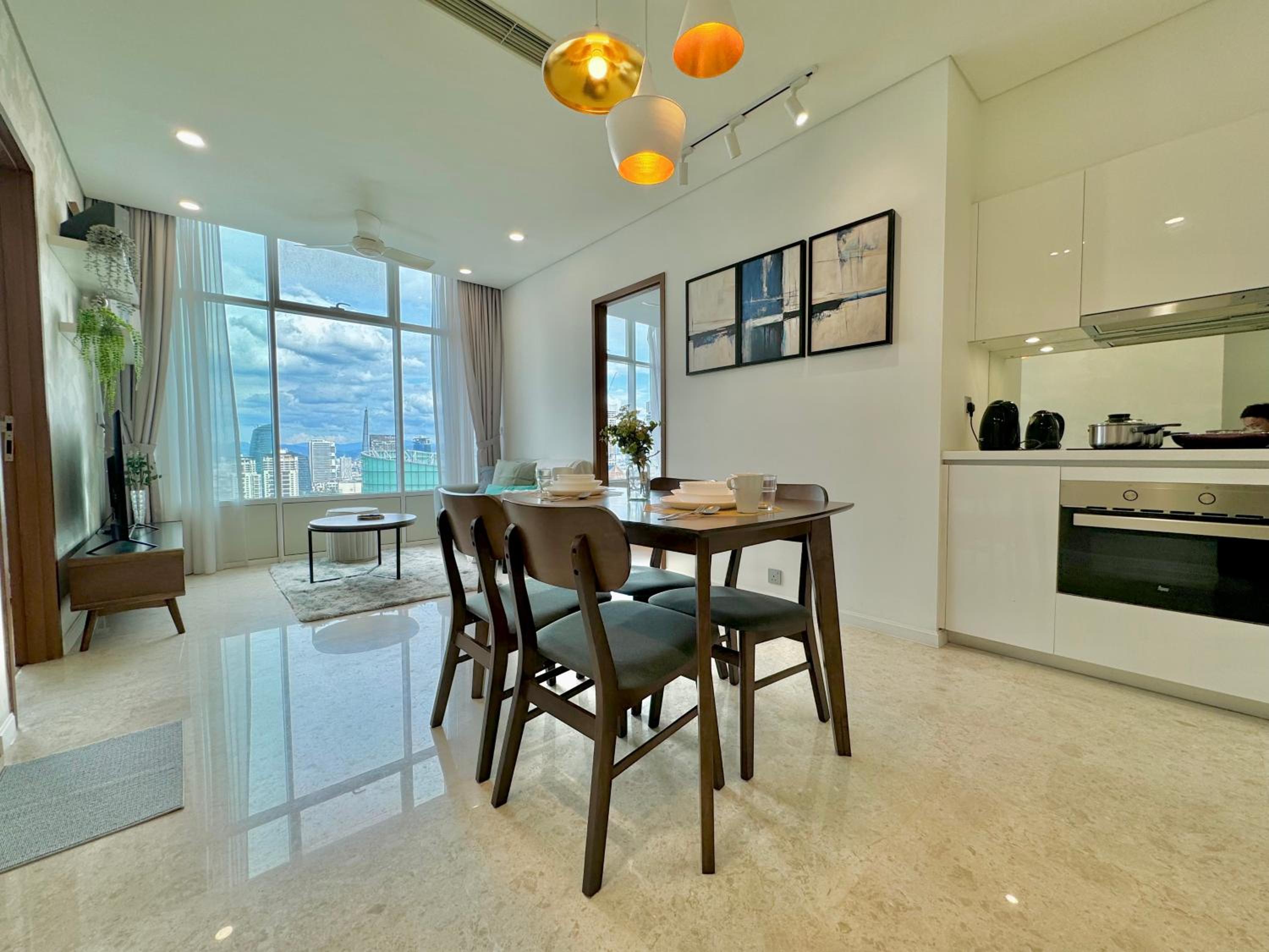 Sky Suites Wonder 2BR Suite KLCC View