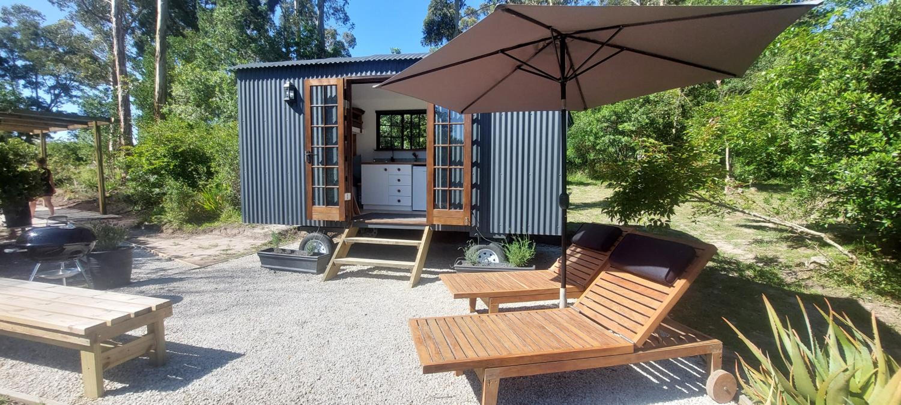 Luxury Shepherds Hut Farm Retreat view 2