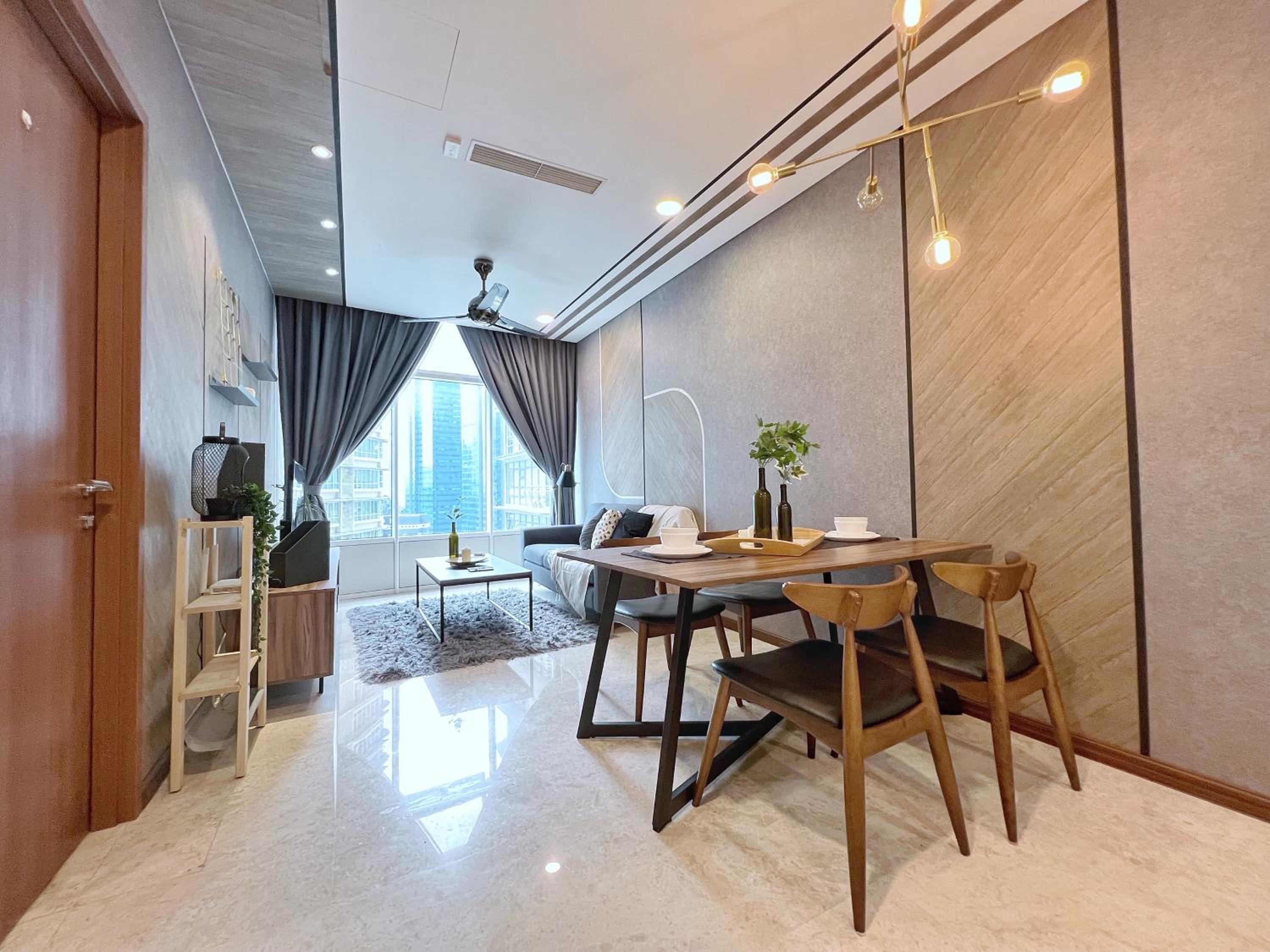 Sky Suites Modern 3BR Family Suite at KLCC