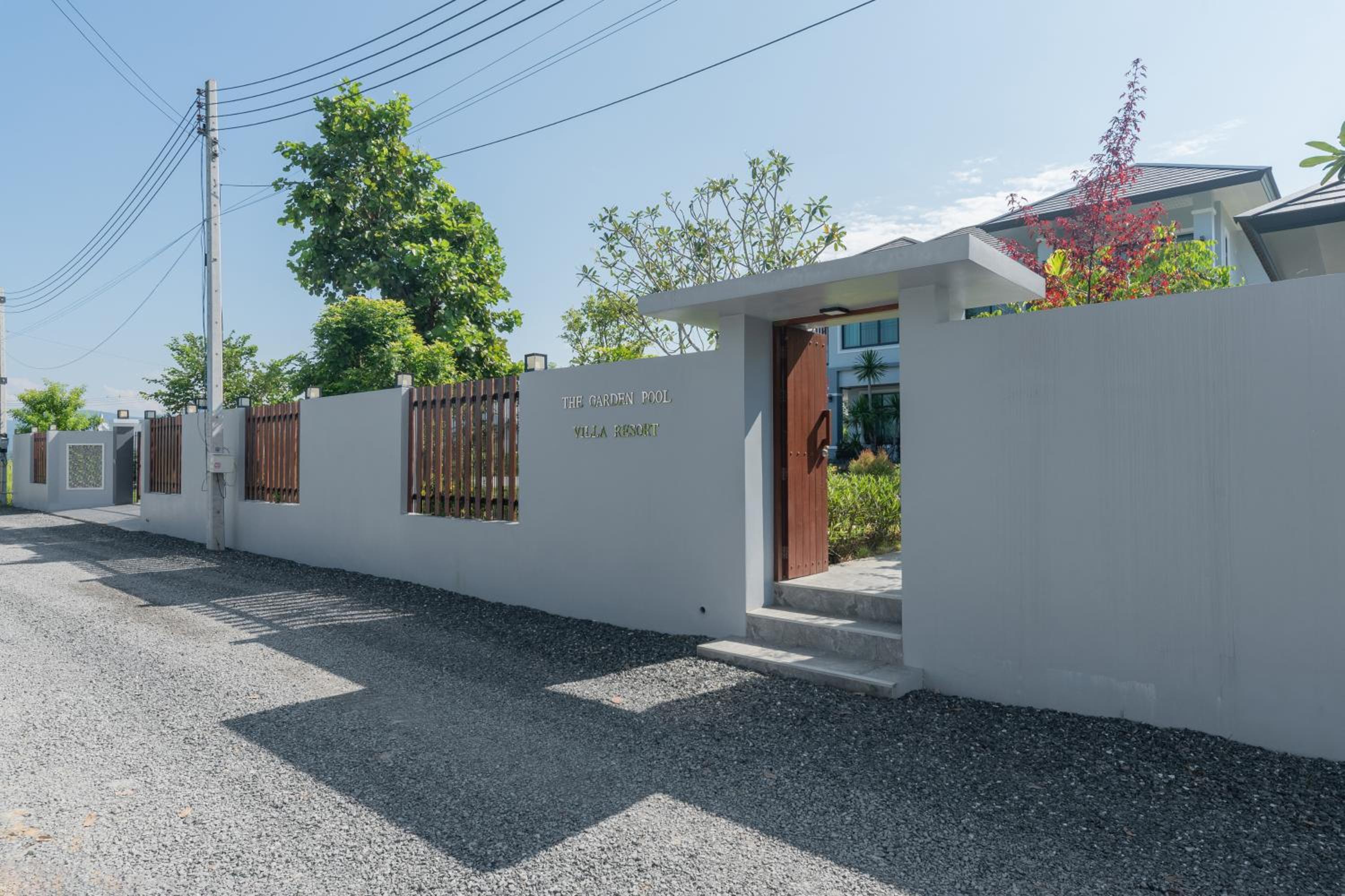 The garden pool villa resort at Doi Saket