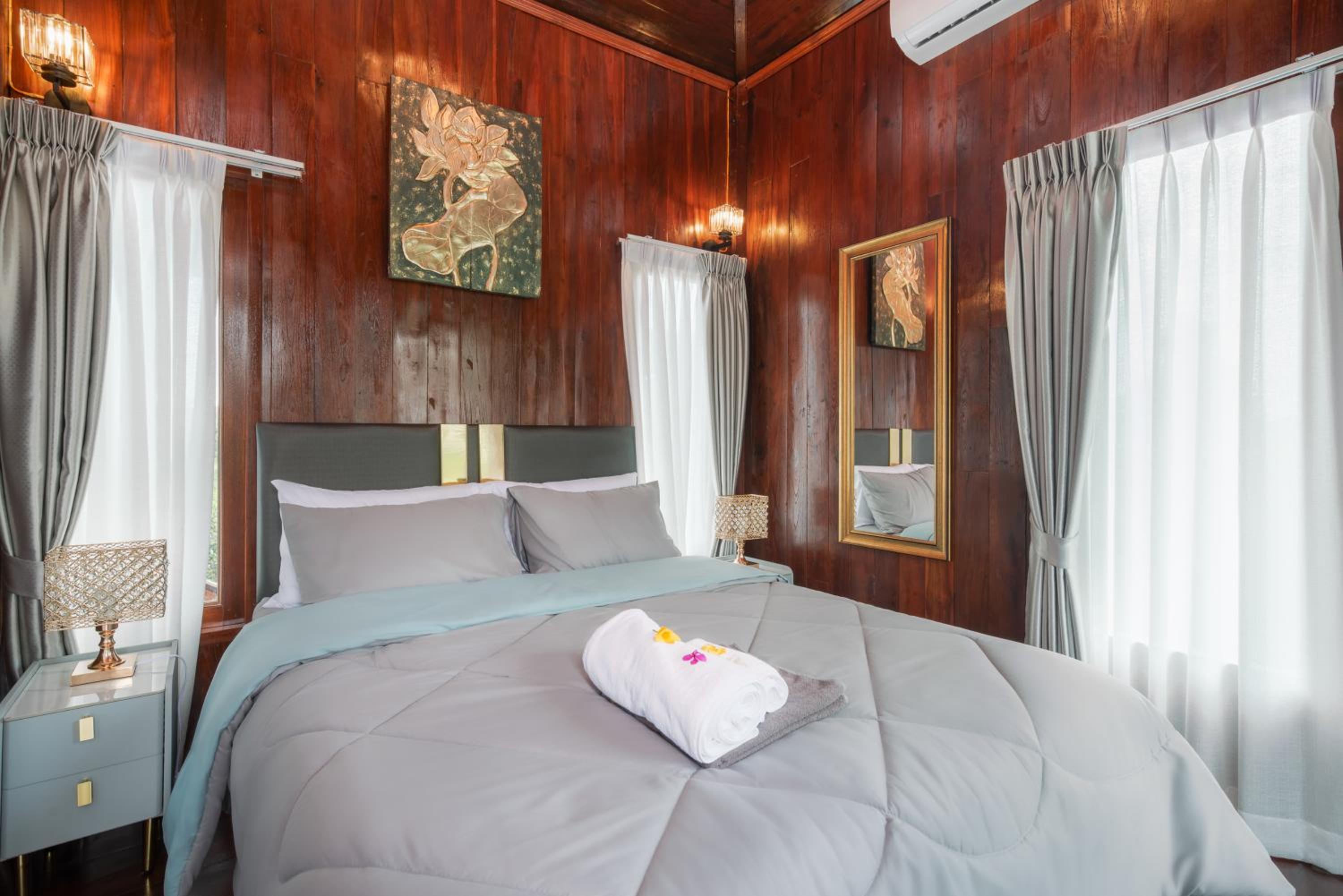 The garden pool villa resort at Doi Saket