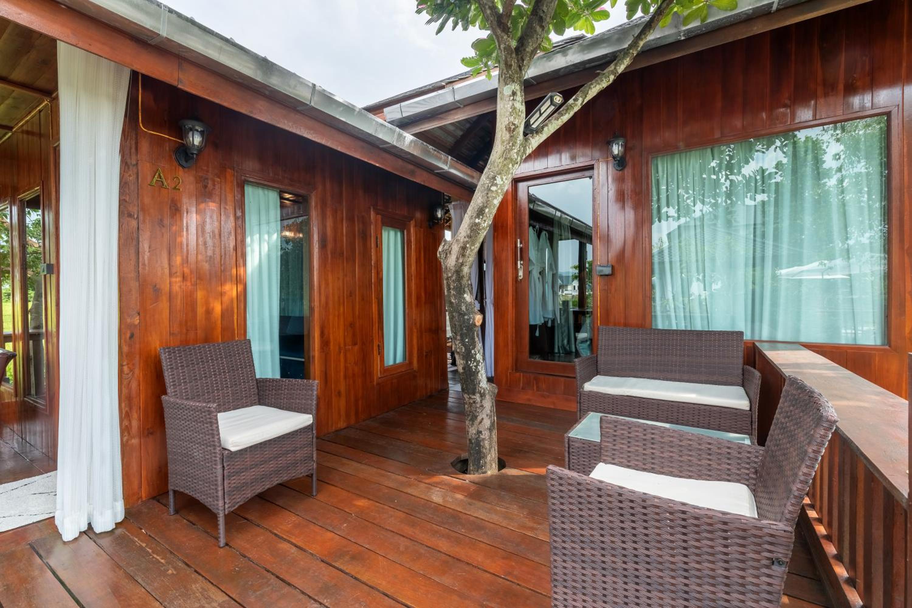 The garden pool villa resort at Doi Saket