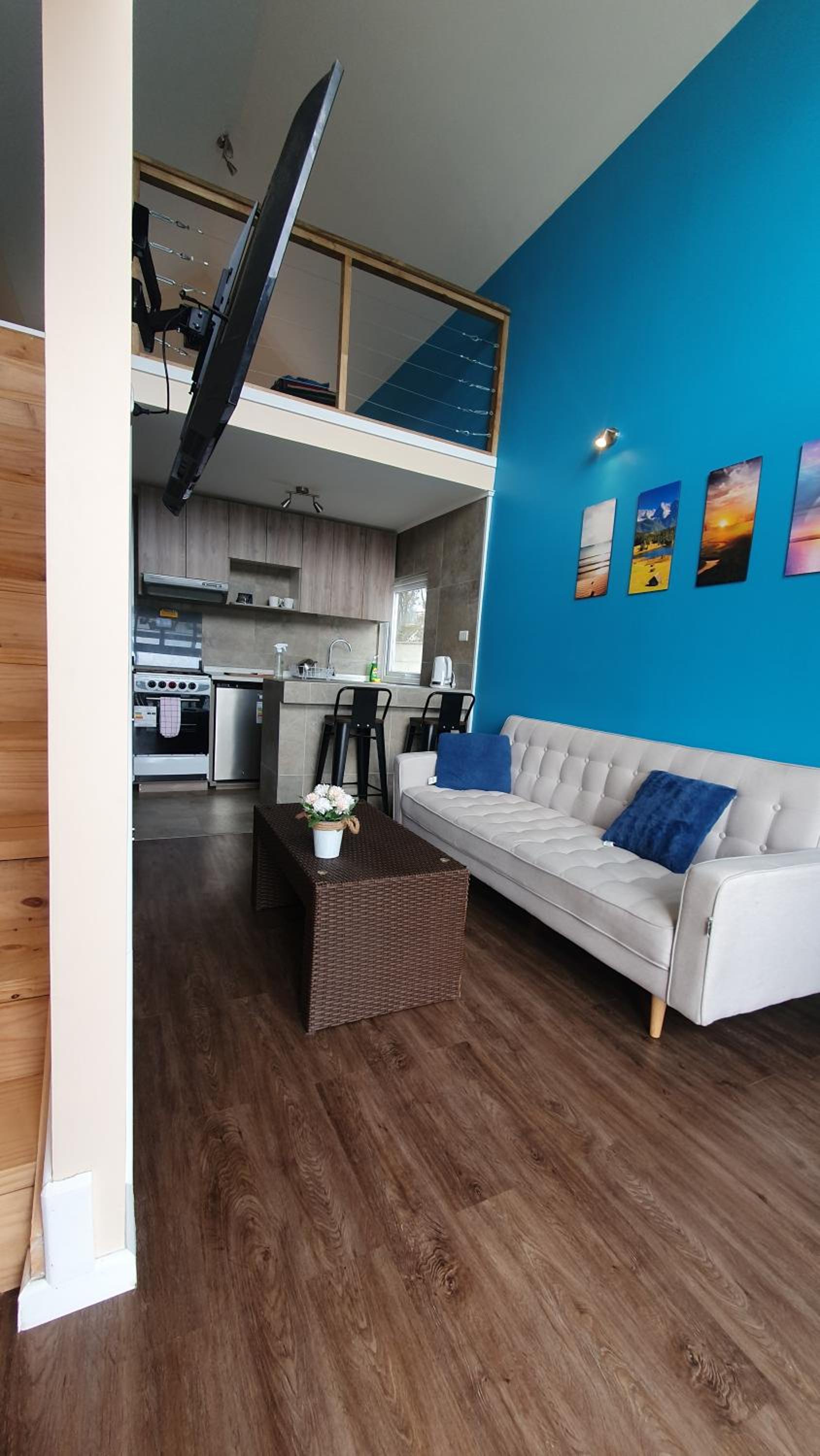 Loft vista al río