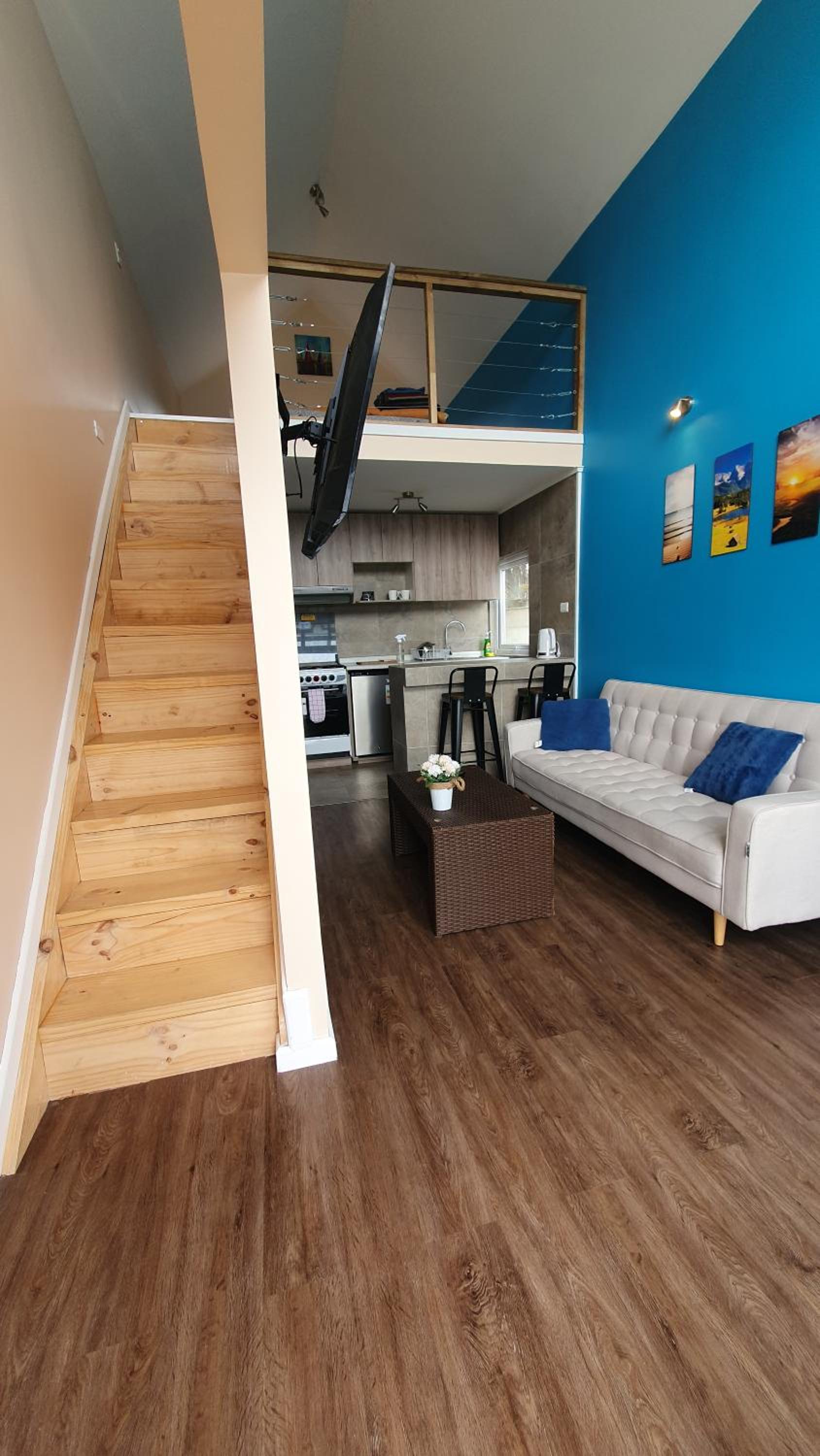 Loft vista al río