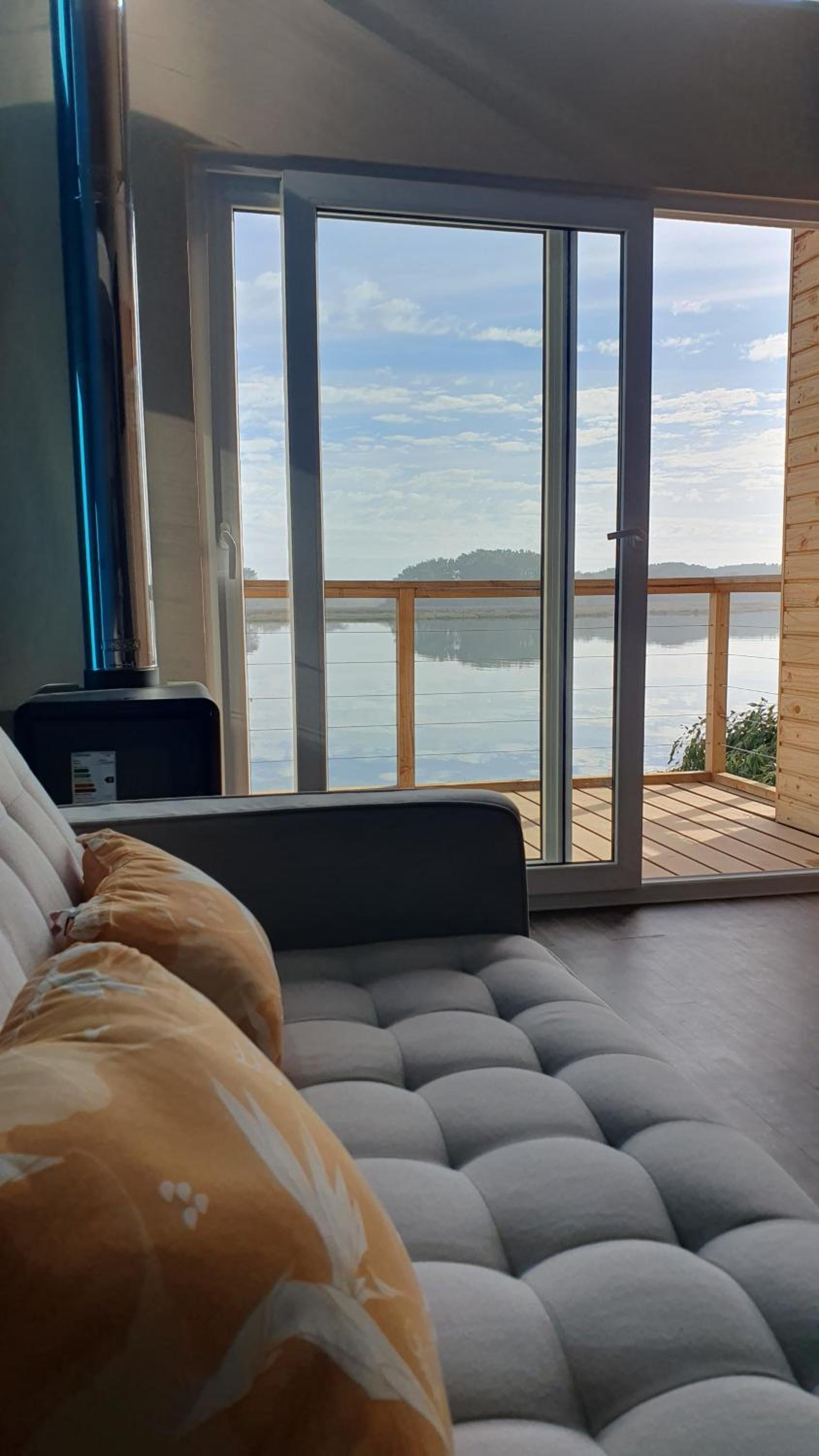 Loft vista al río