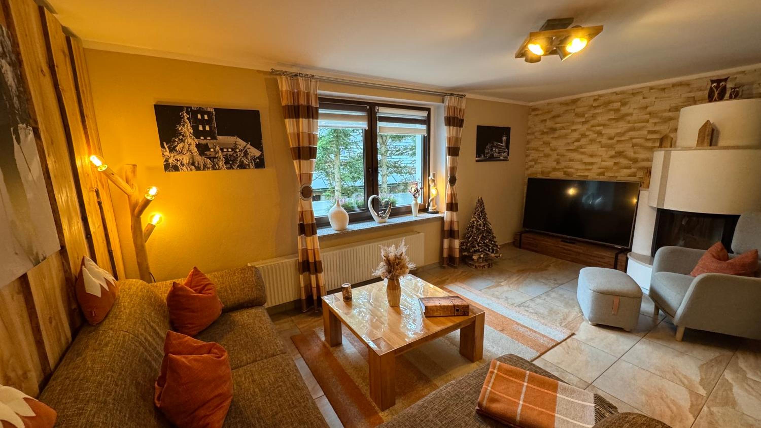 Ferienwohnung-direkt-am-Skihang mit Sauna