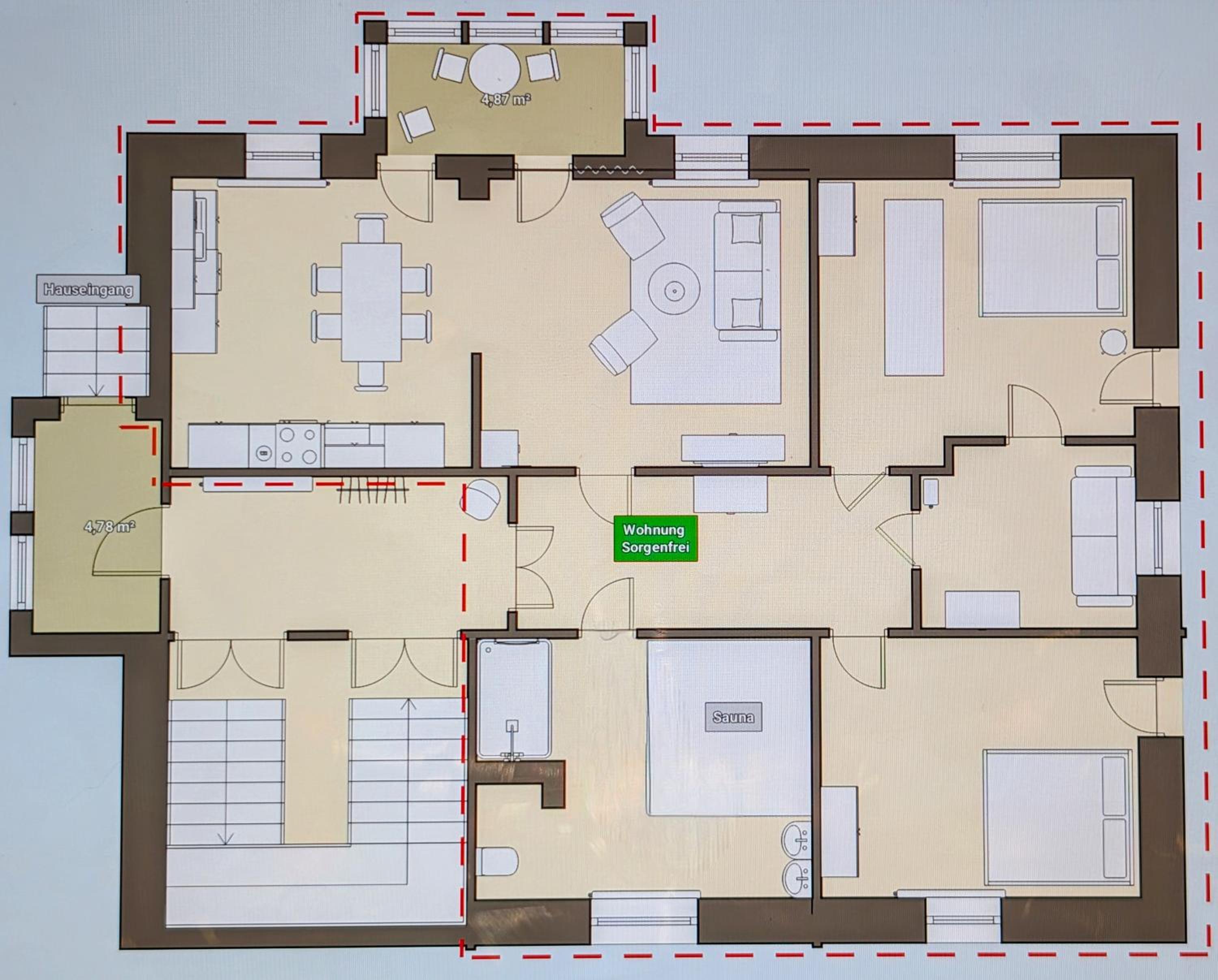 Ferienwohnung Sorgenfrei