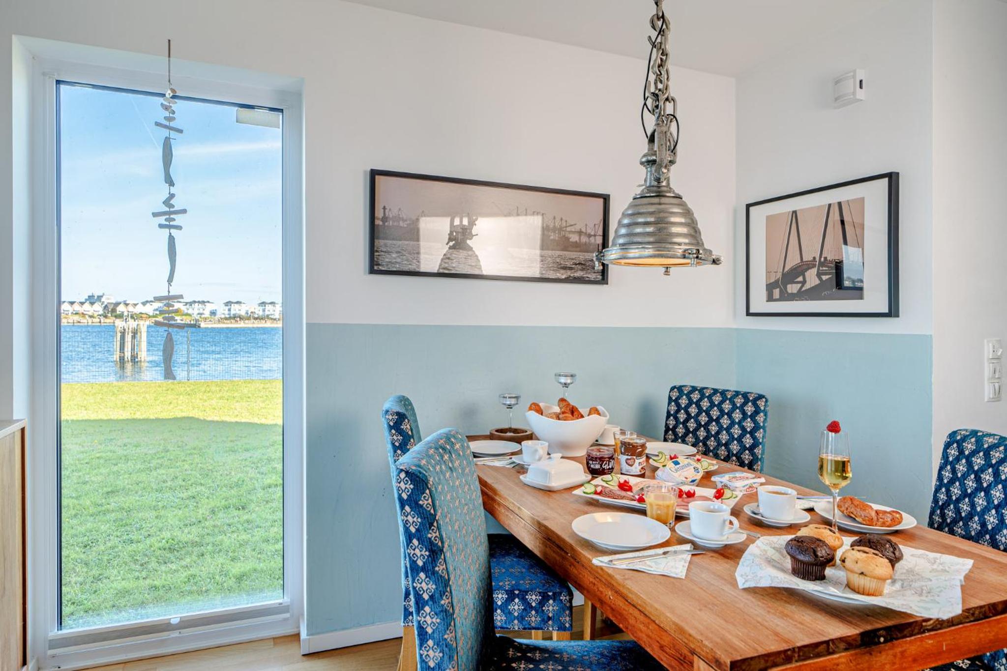 Ferienhaus Am MEER by Seeblick Ferien ORO, direkte Wasserlage,Sauna,Kamin