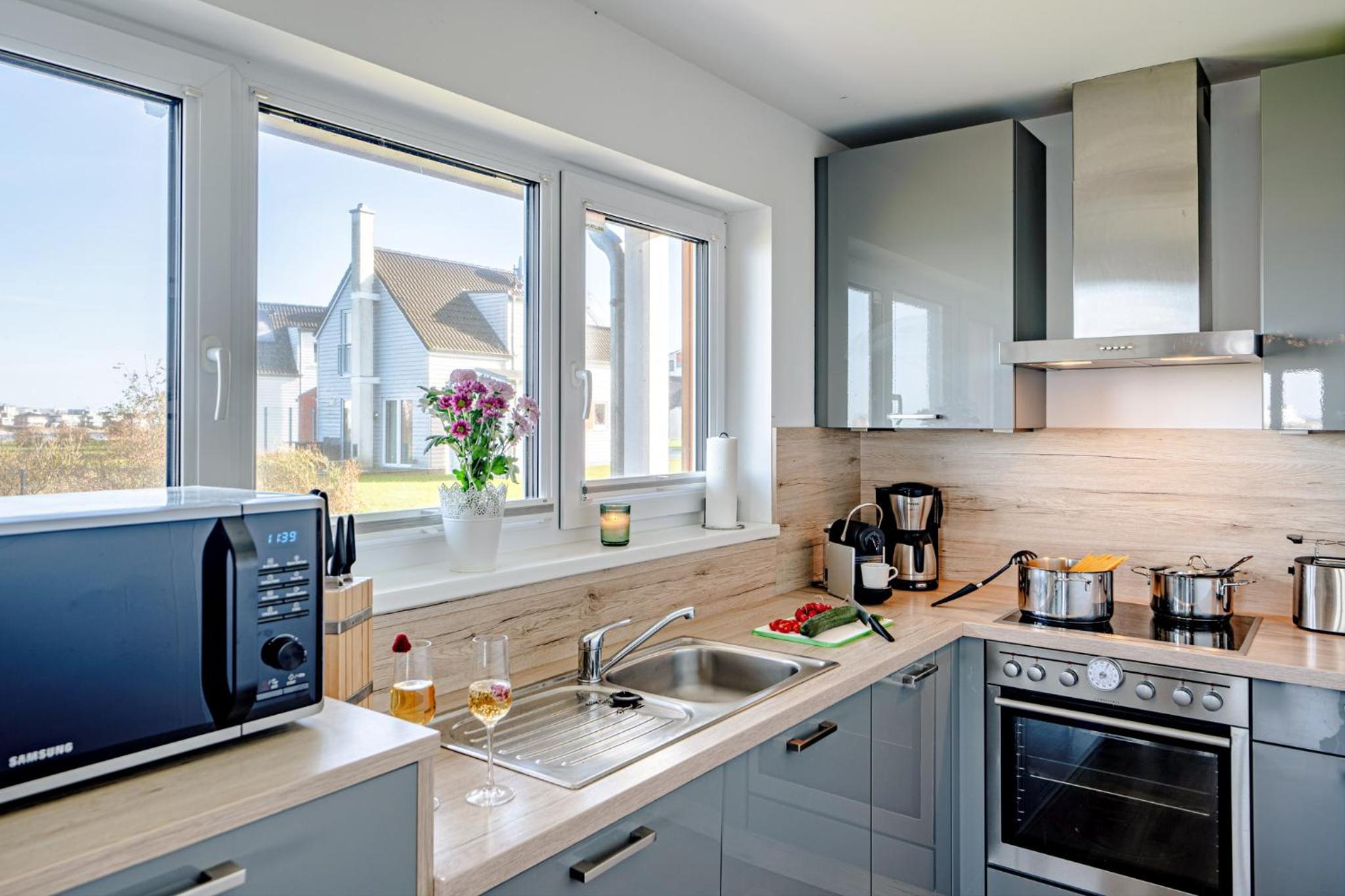 Ferienhaus Am MEER by Seeblick Ferien ORO, direkte Wasserlage,Sauna,Kamin