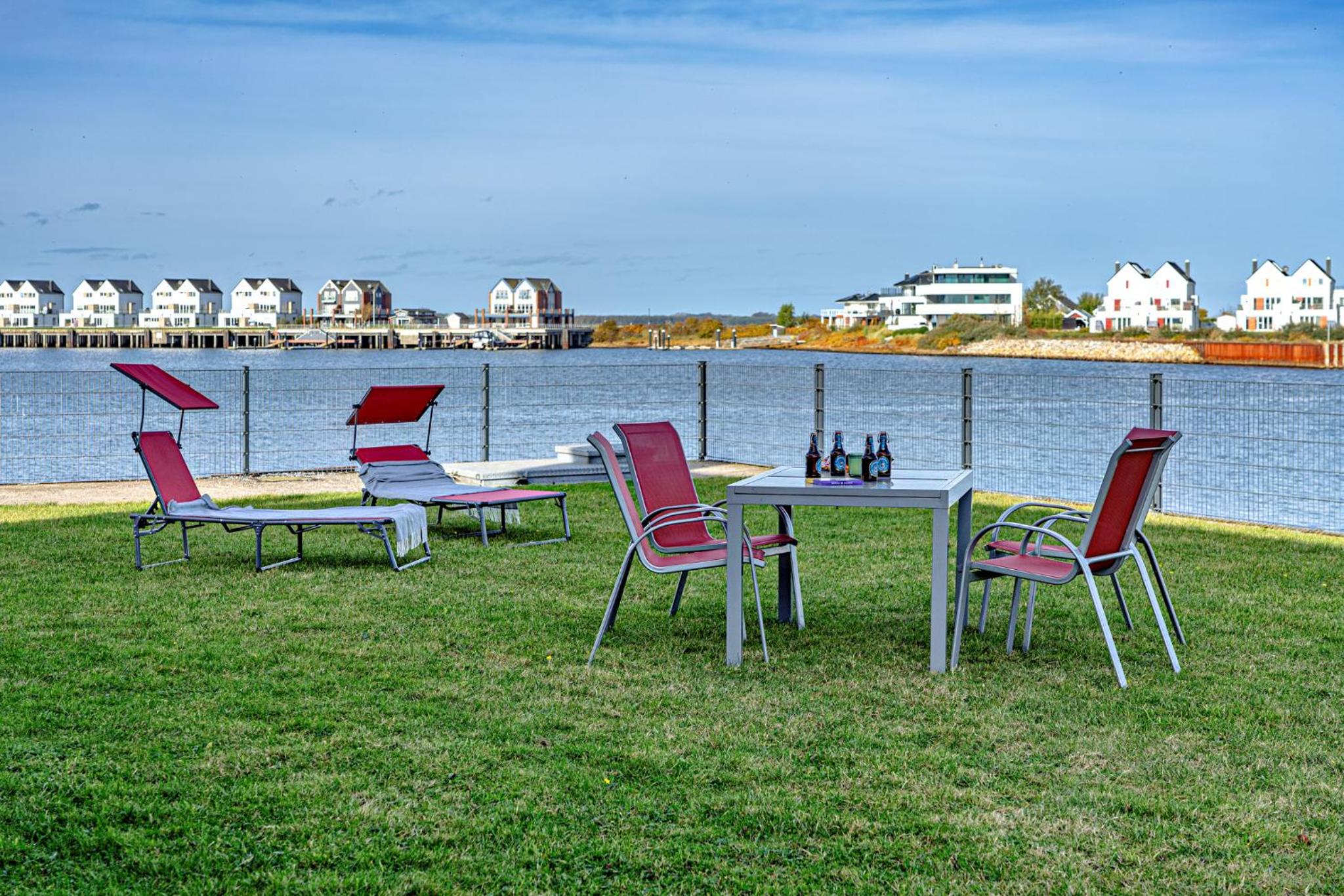 Ferienhaus Am MEER by Seeblick Ferien ORO, direkte Wasserlage,Sauna,Kamin