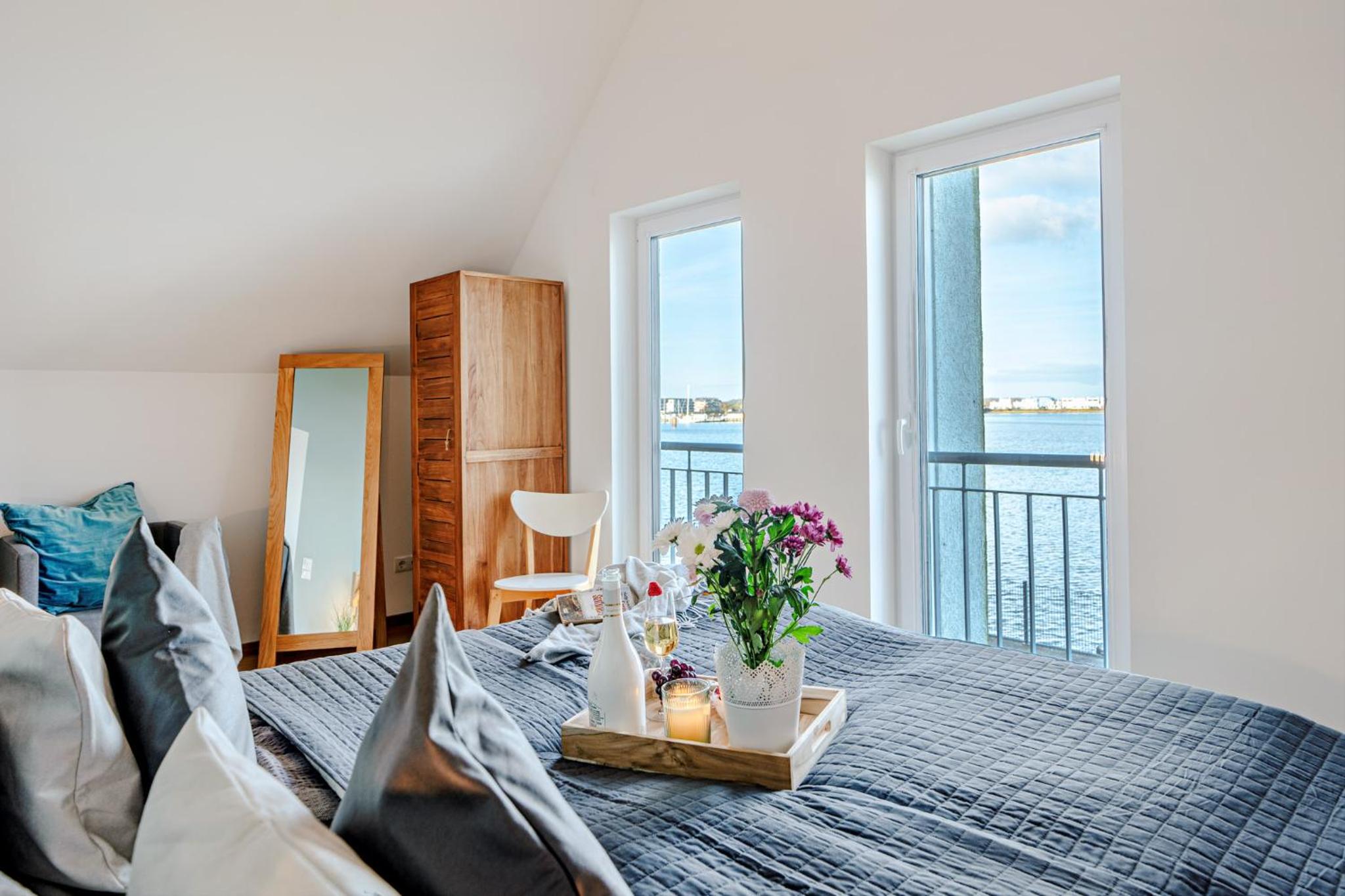 Ferienhaus Am MEER by Seeblick Ferien ORO, direkte Wasserlage,Sauna,Kamin