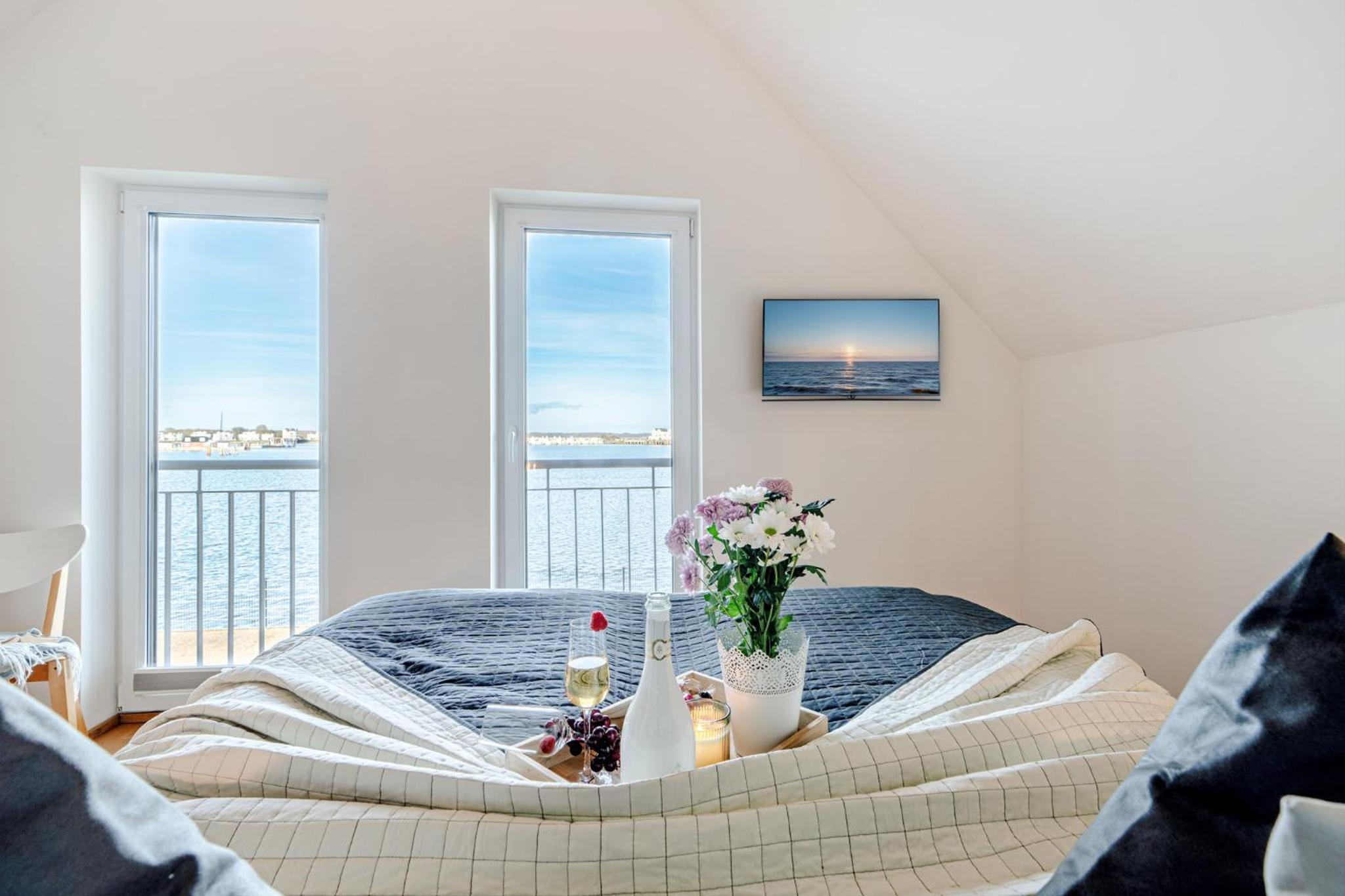 Ferienhaus Am MEER by Seeblick Ferien ORO, direkte Wasserlage,Sauna,Kamin