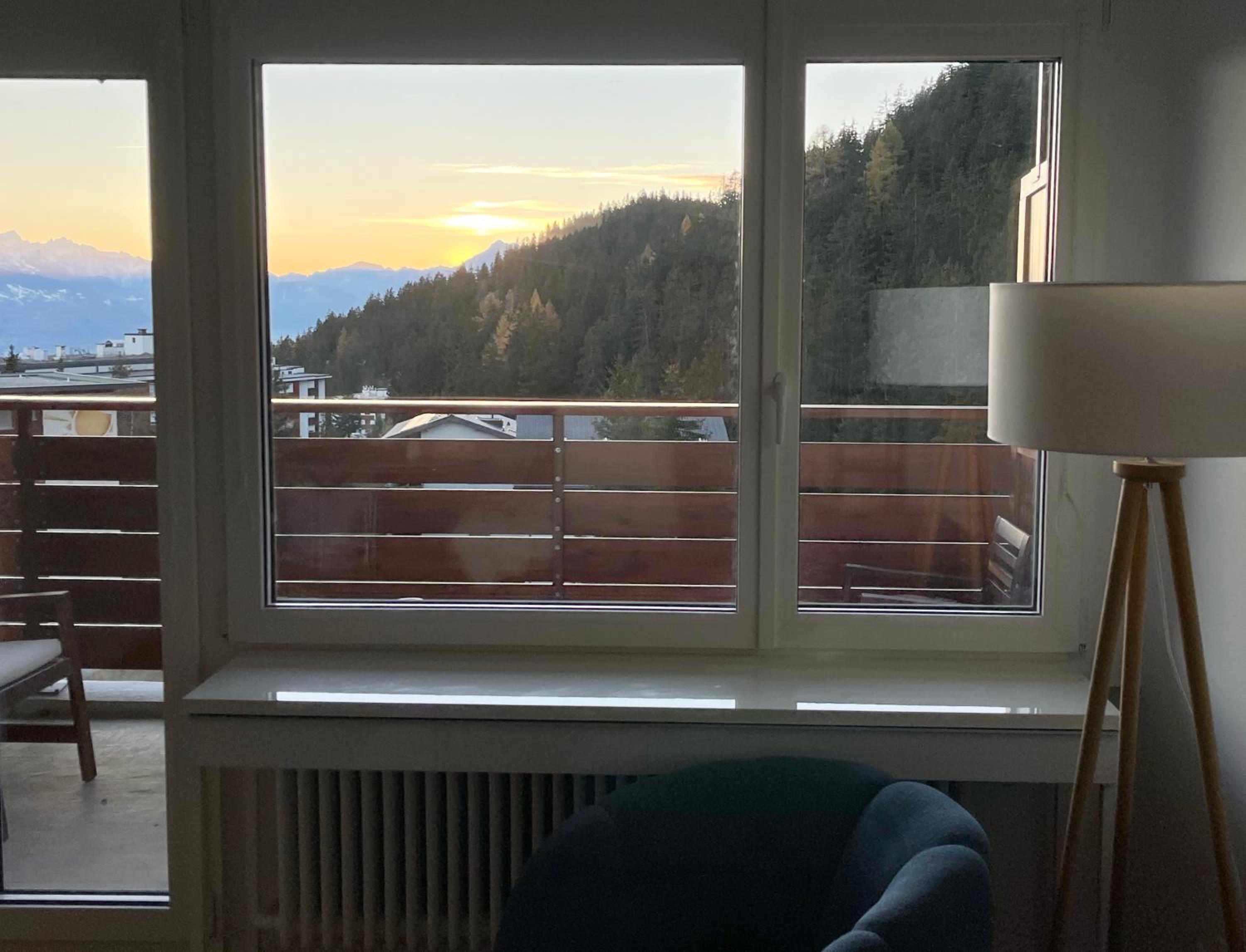 Bel Appartement Centre Crans Montana, 5 min des pistes, Vue Alpine