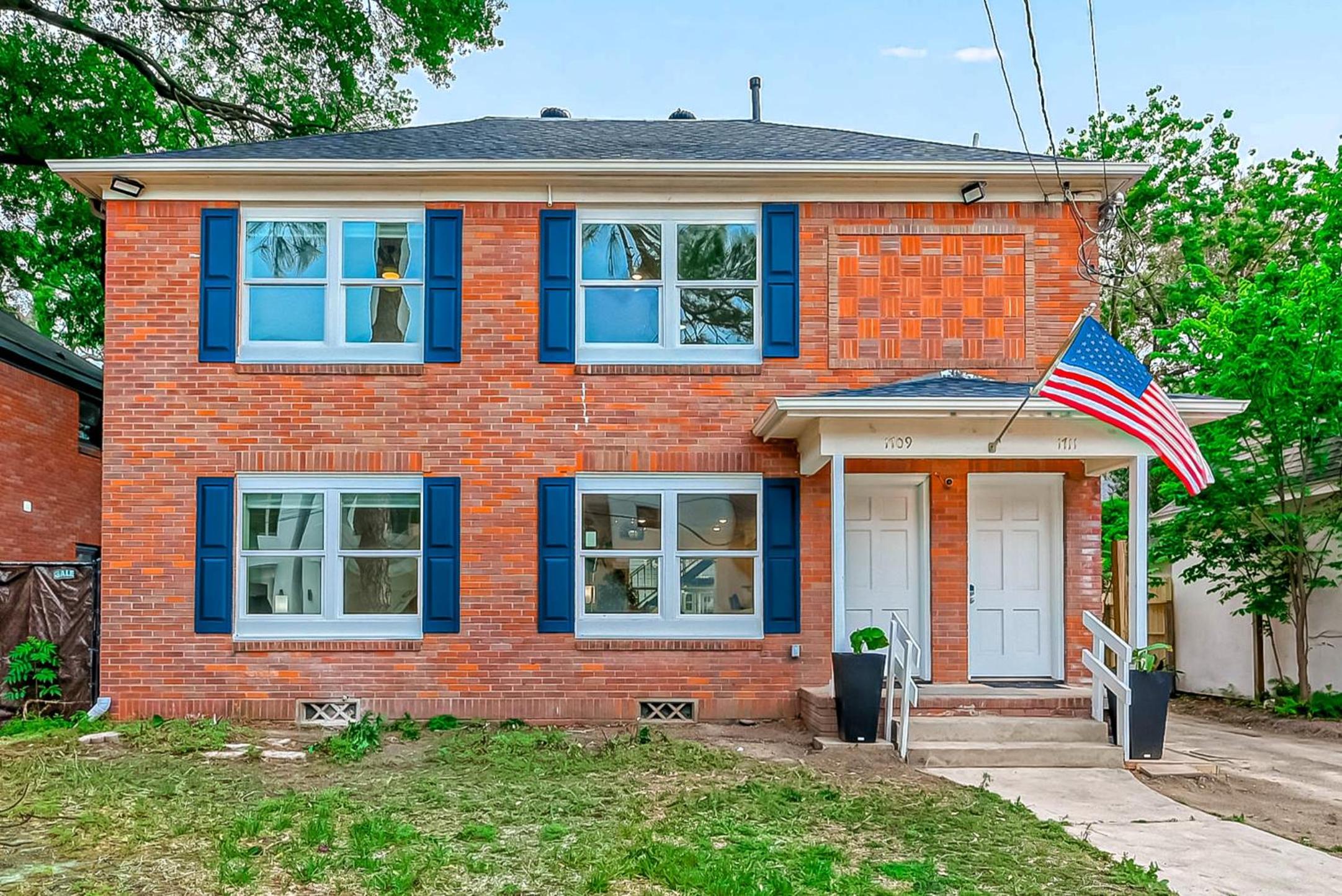 1709 Maryland 2 King Beds 1 Bath Bottom Apartment Duplex Pets Ok view 2
