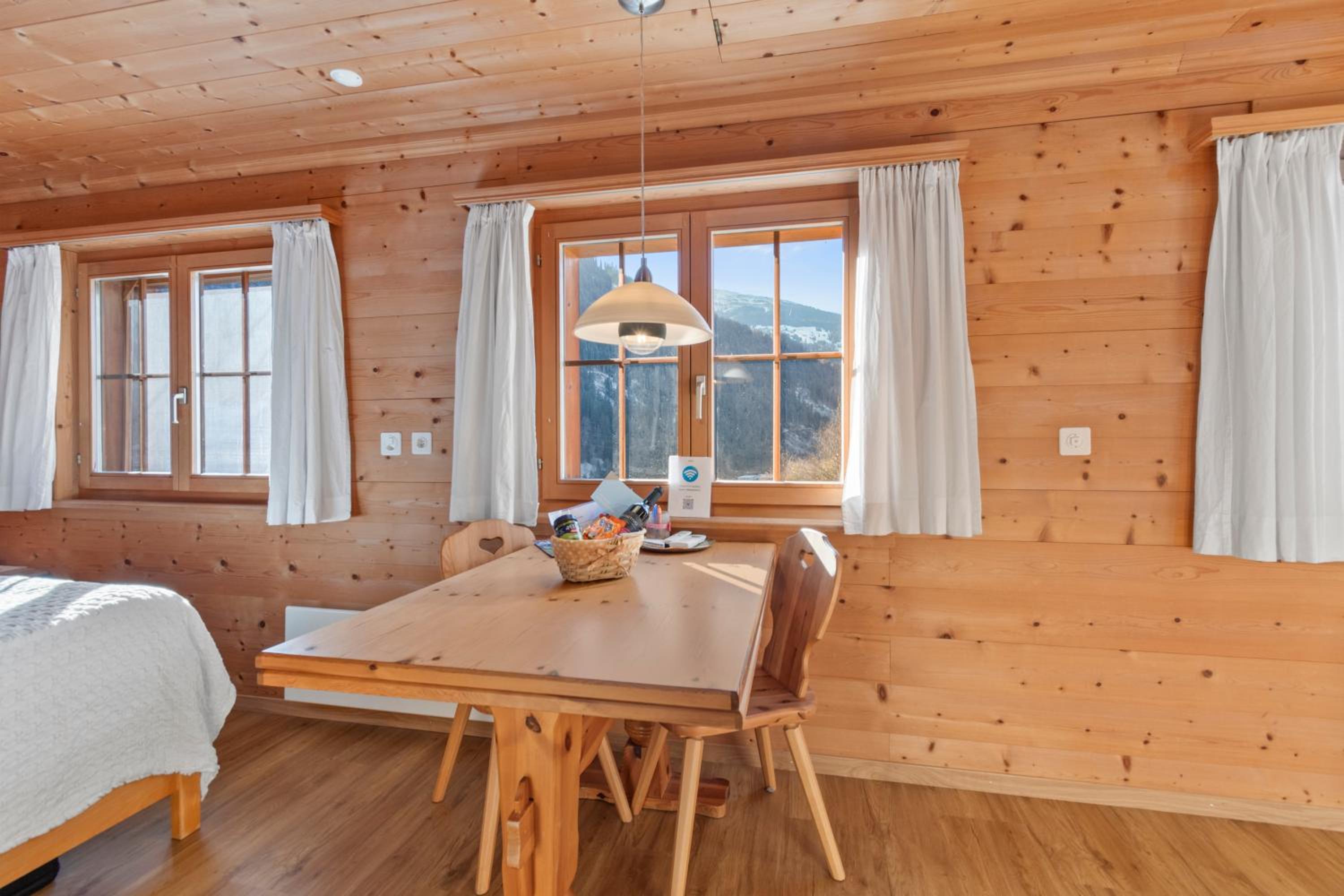 Gemütliches Chalet mit privater Sauna und schöner Aussicht