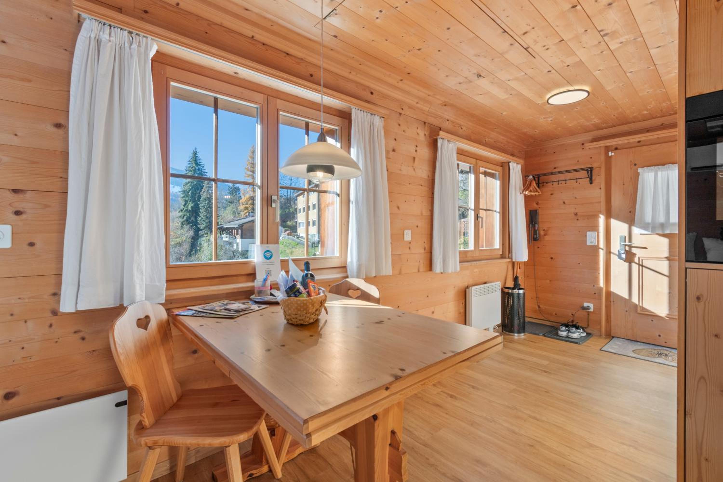 Gemütliches Chalet mit privater Sauna und schöner Aussicht