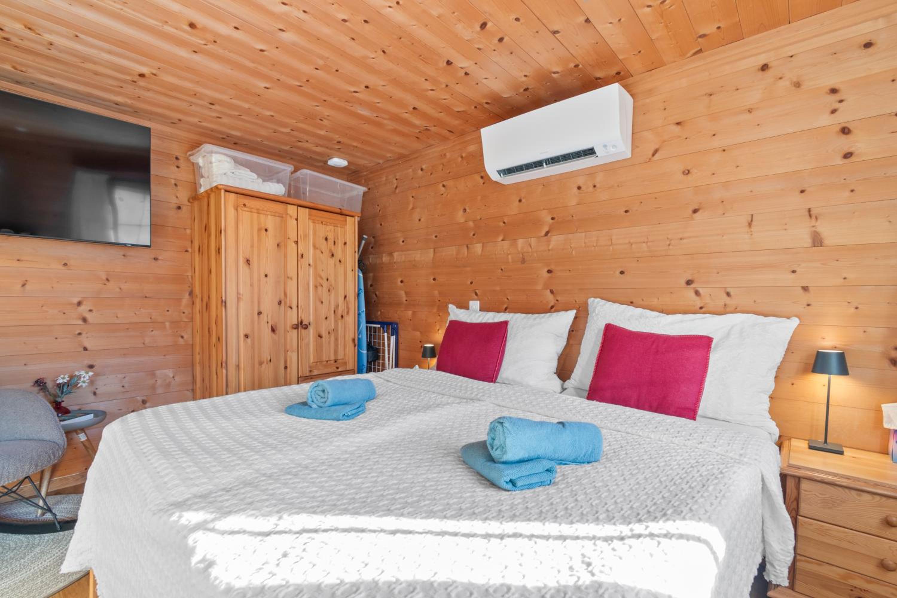 Gemütliches Chalet mit privater Sauna und schöner Aussicht