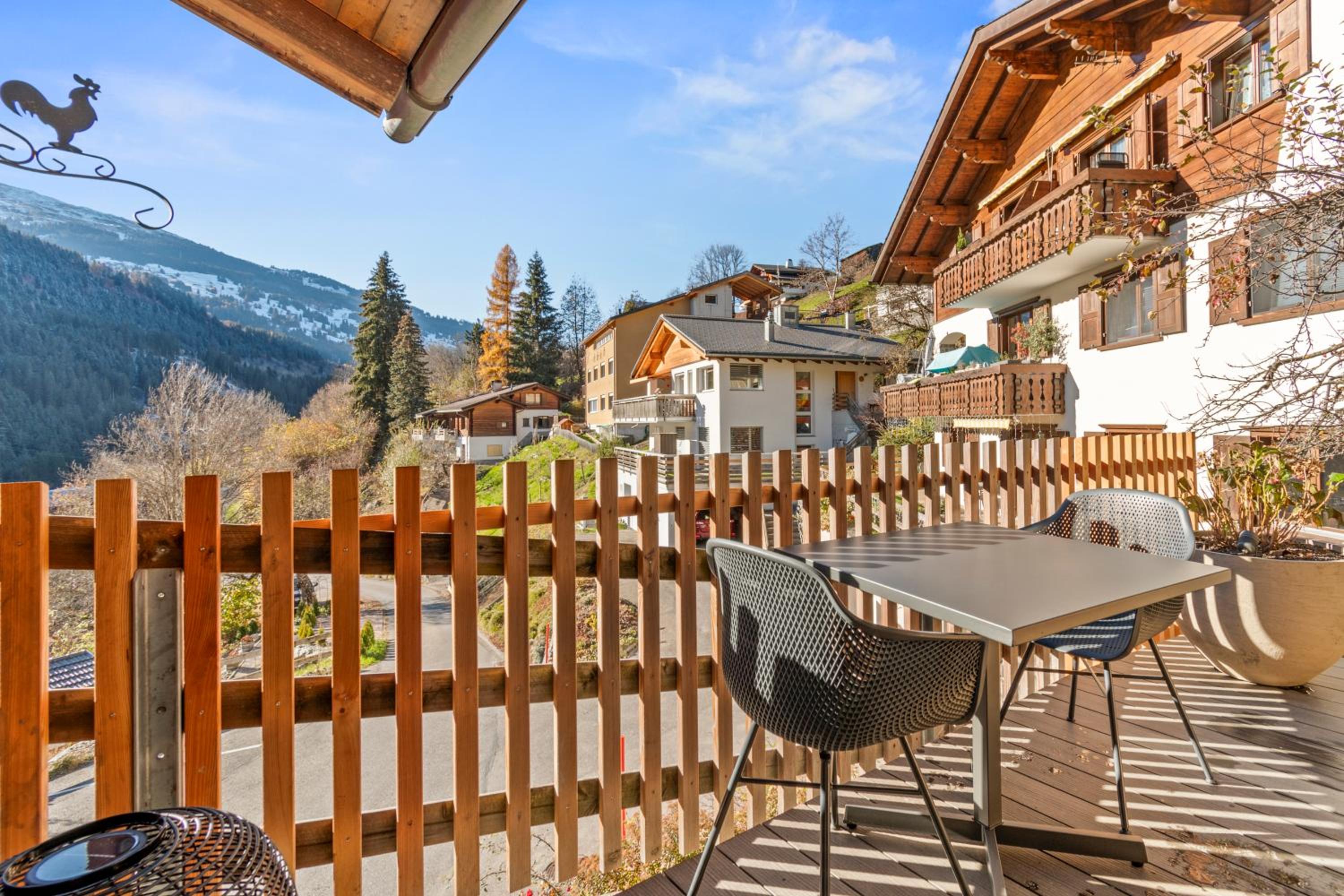 Gemütliches Chalet mit privater Sauna und schöner Aussicht