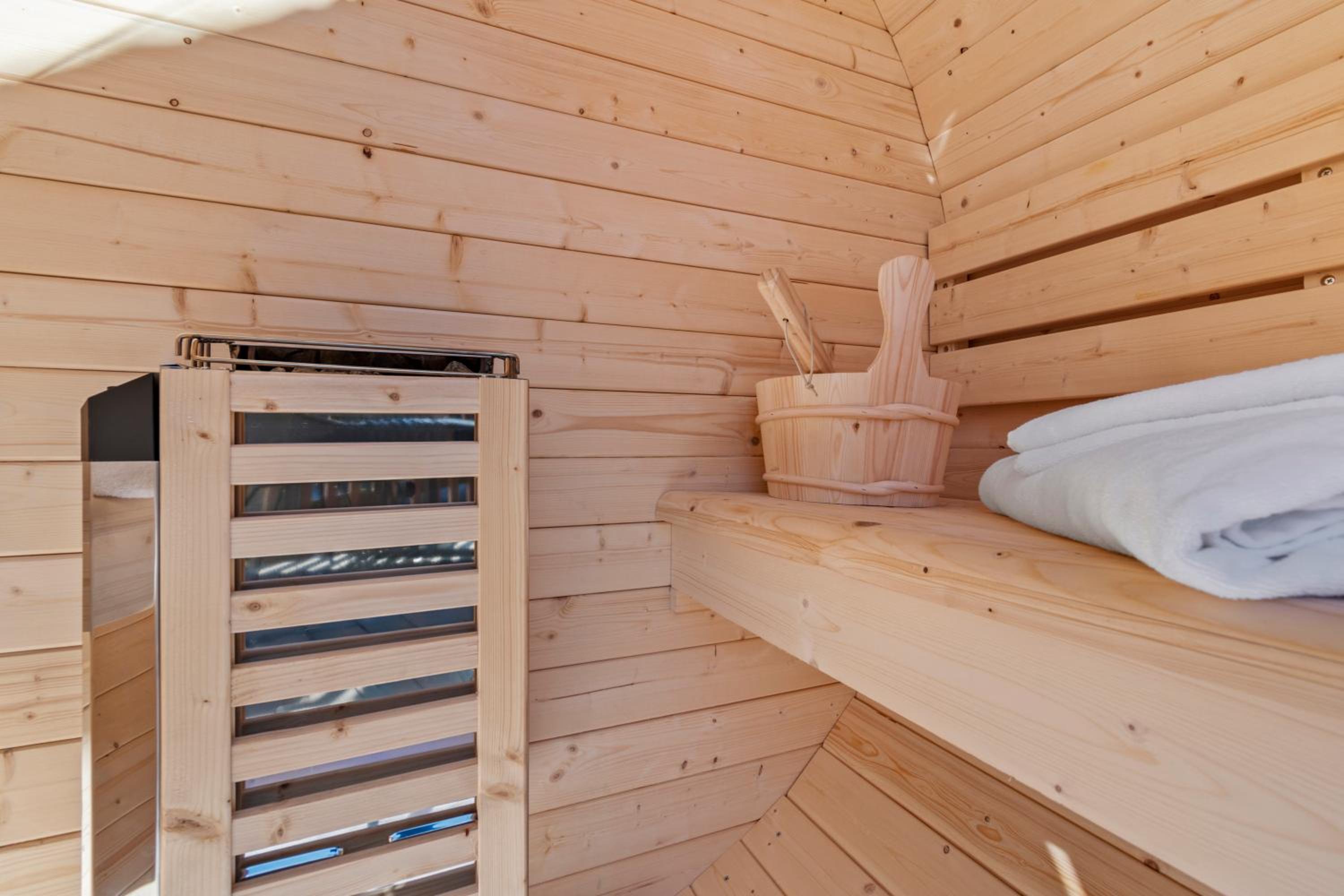 Gemütliches Chalet mit privater Sauna und schöner Aussicht