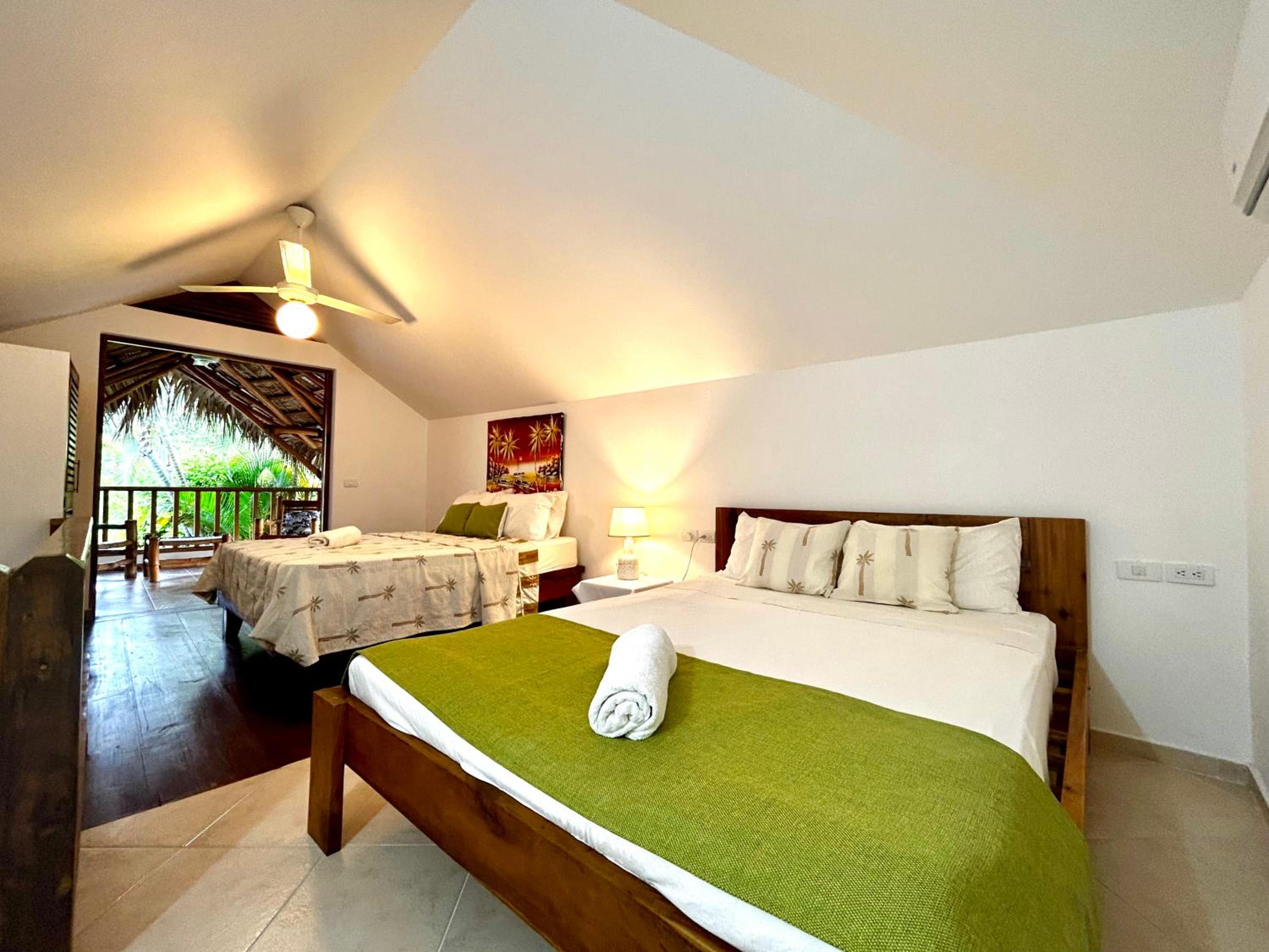 Tropical House with Bungalow and Pool Near Playa Poppy