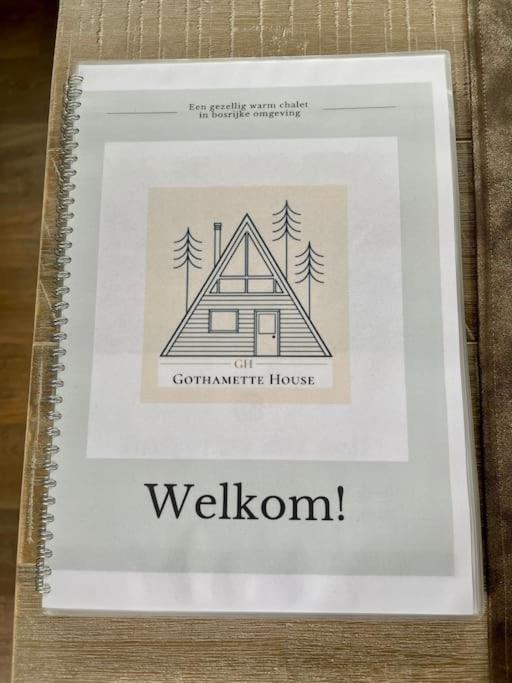 Cozy warm chalet in wooden nature near Maastricht-Gothamette House