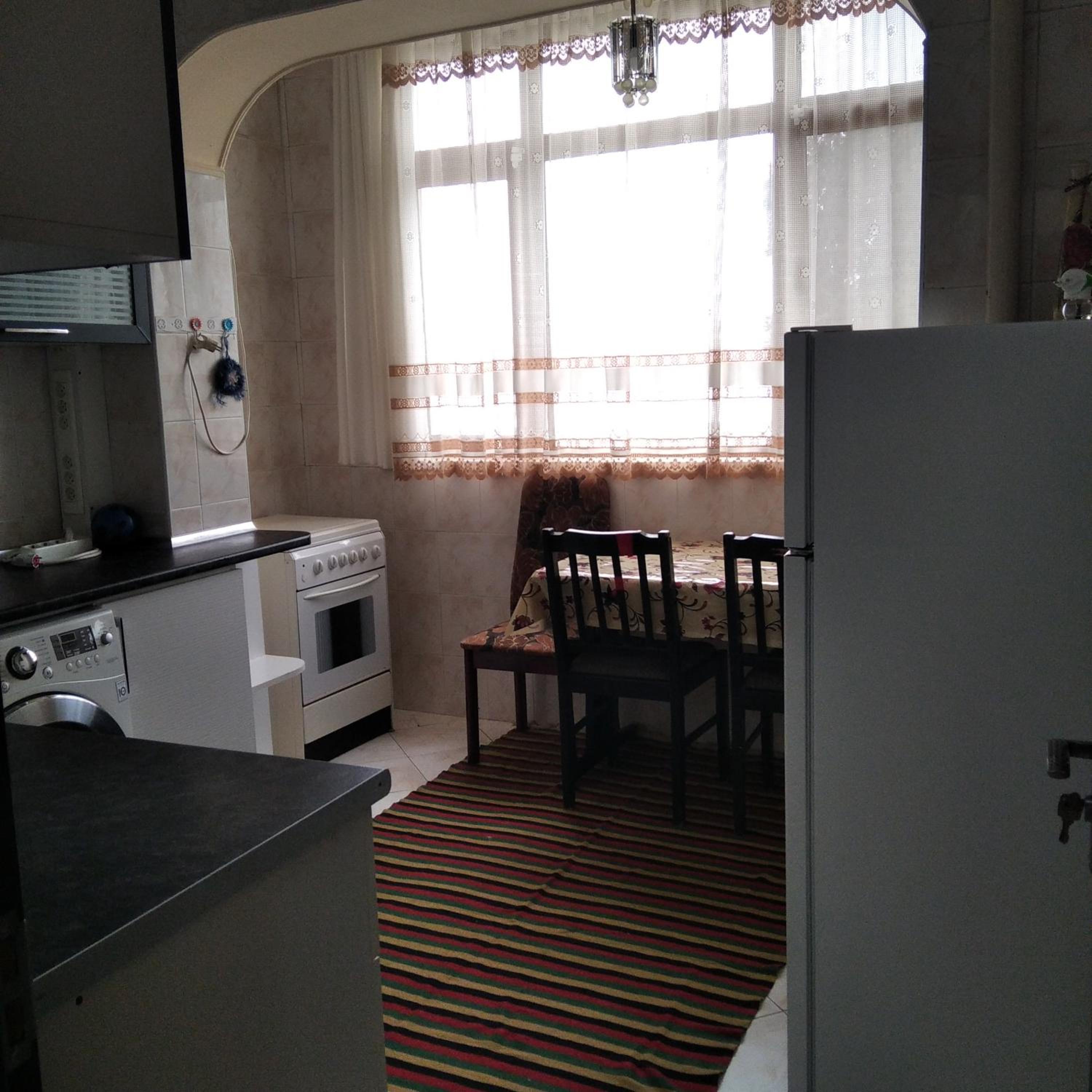 Appartement 2 rooms and kitchen, bathroom, WC, everything is furnished