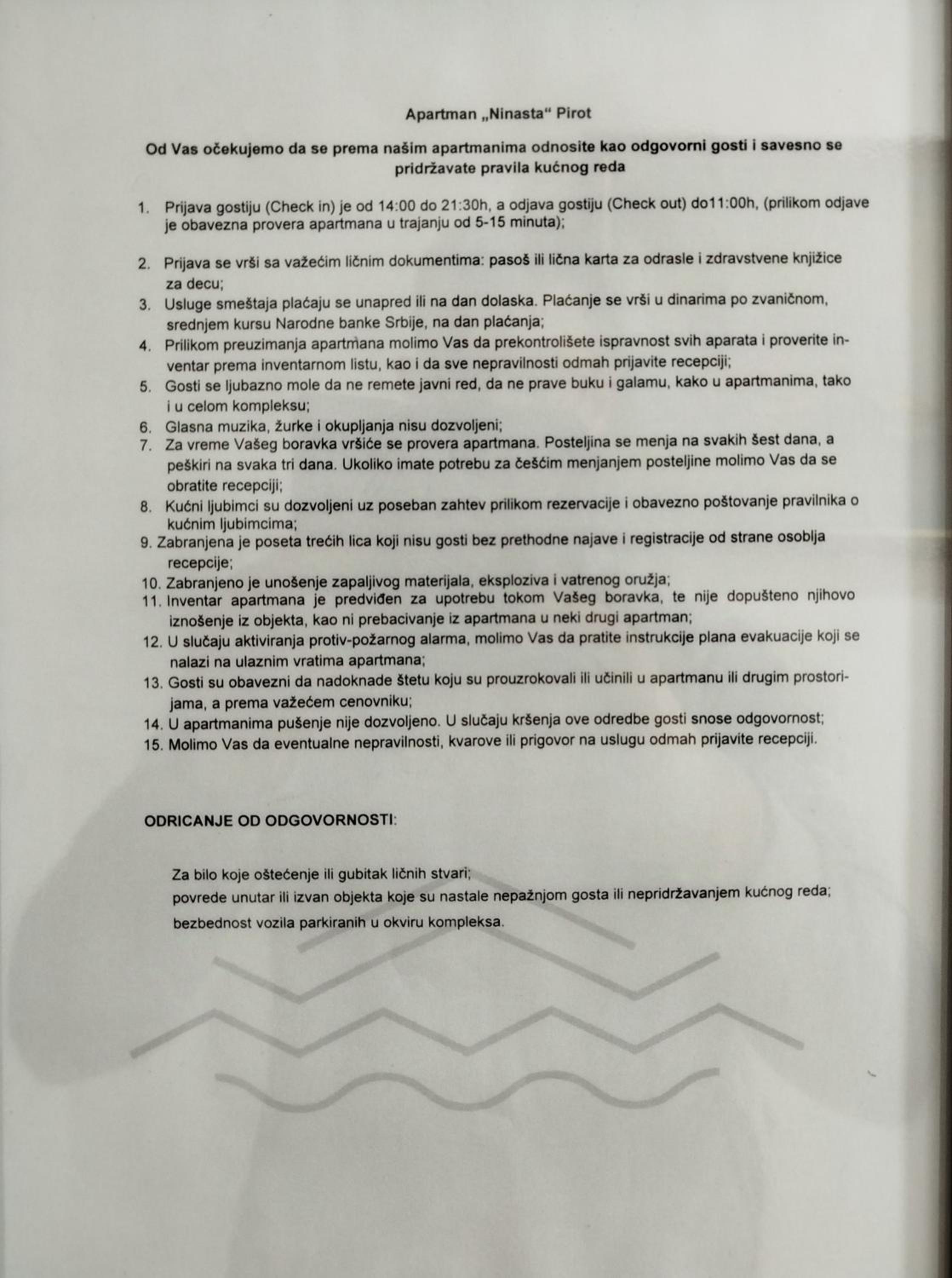 Apartman NINASTA